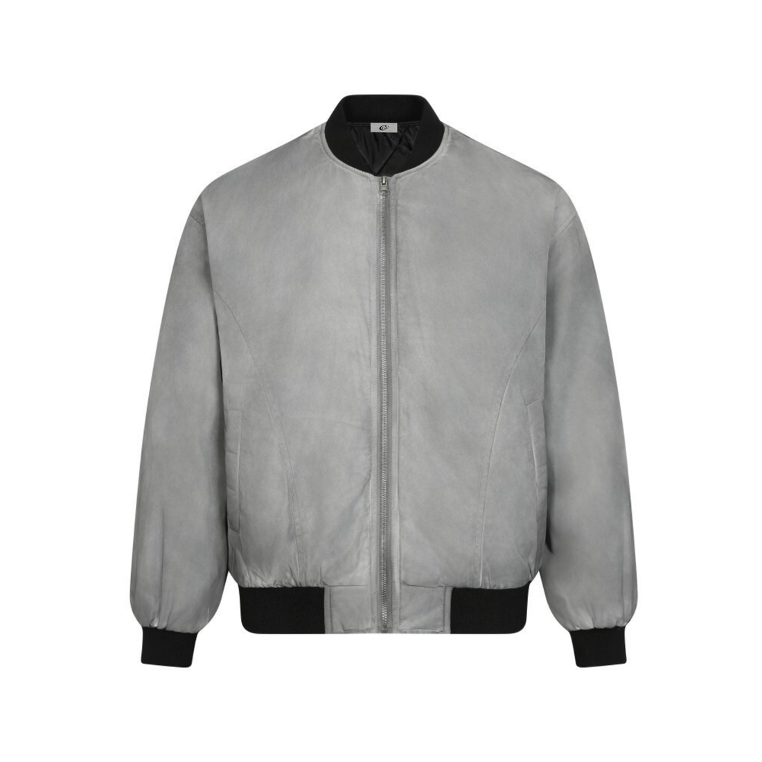 Omirad Washed Grey Bomber Jacket