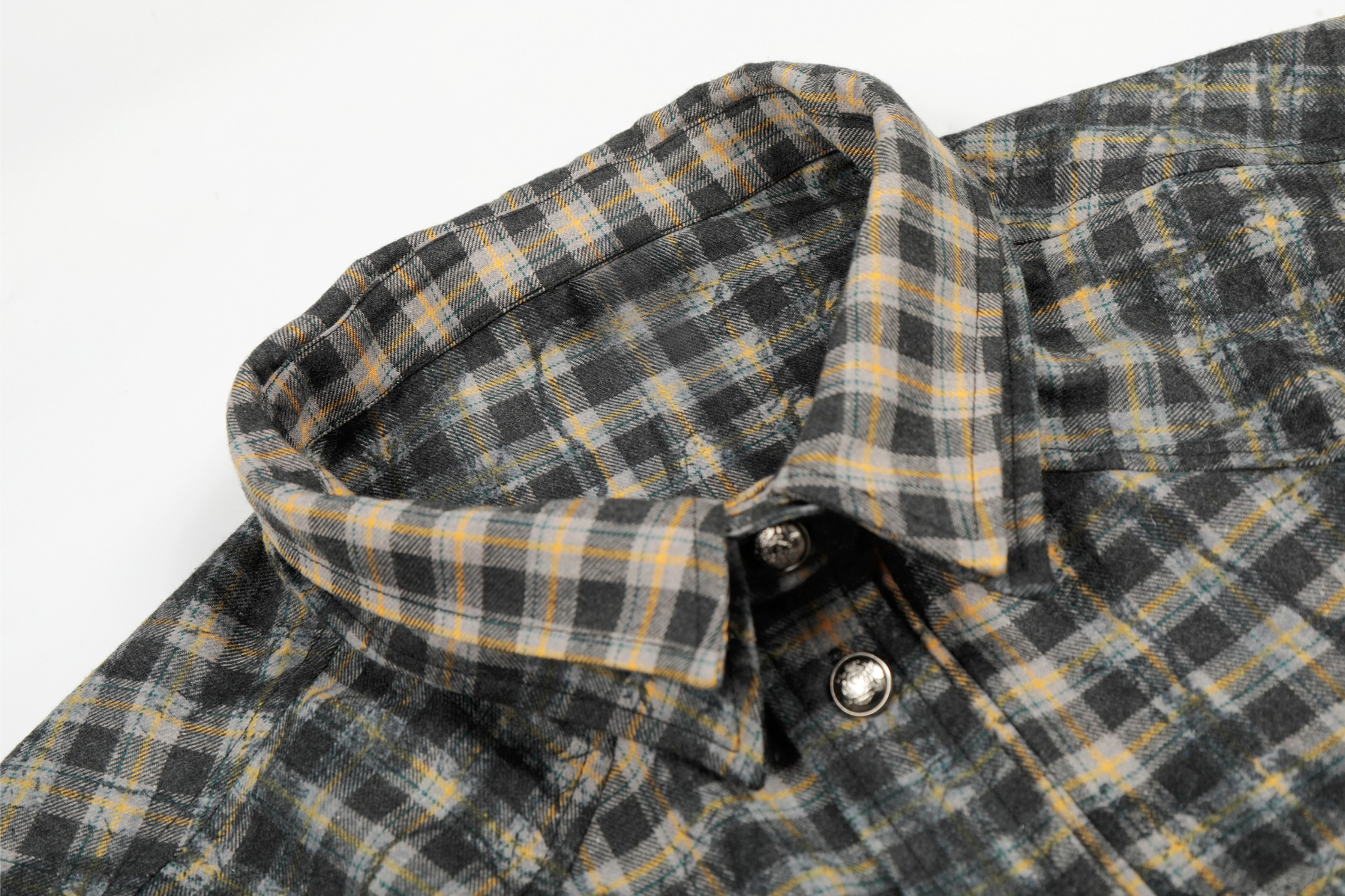 Omirad Vintage Plaid Button-Up Jacket