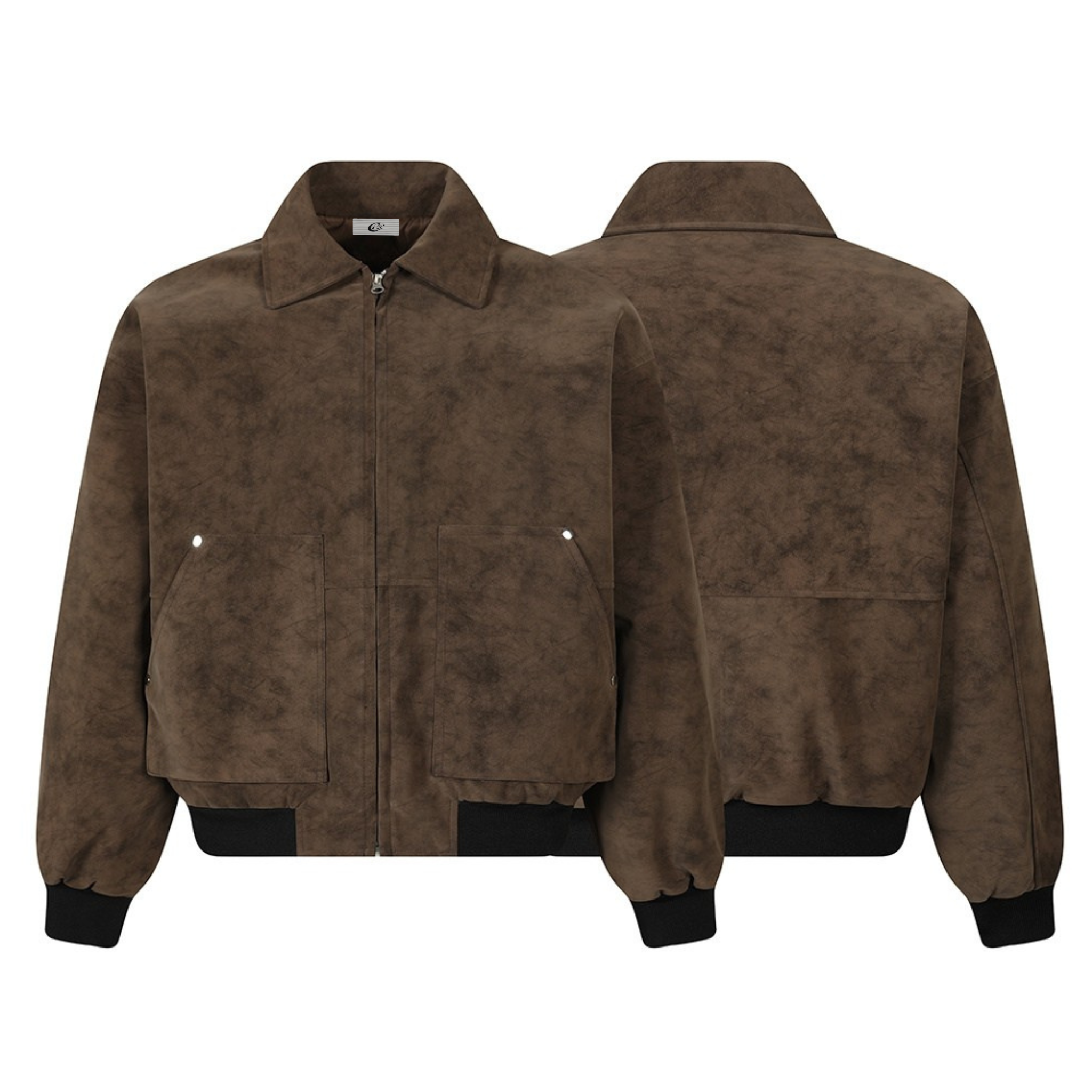 Omirad Vintage Suede Texture Jacket