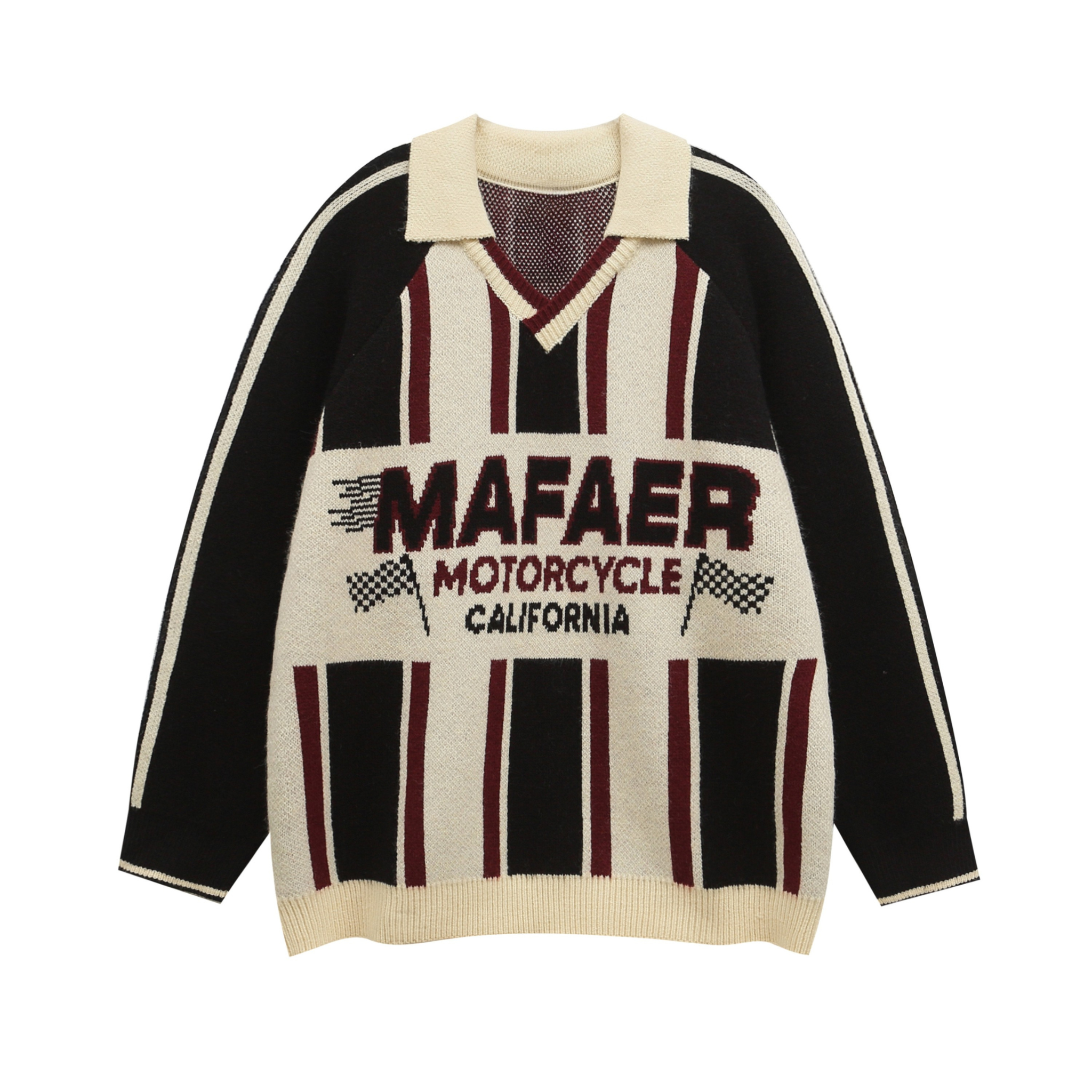 Omirad Motorcycle Knit Sweater