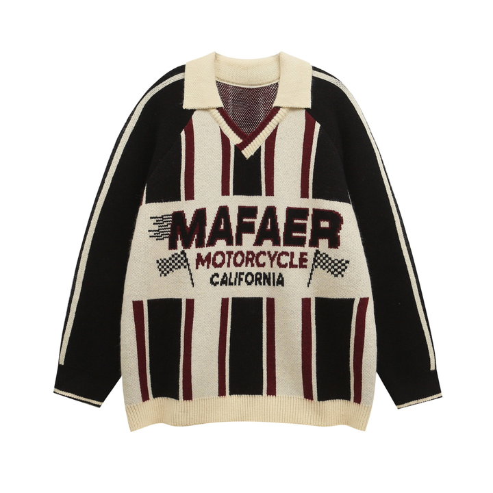 Omirad Motorcycle Knit Sweater