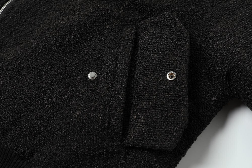 Omirad Textured Star Bomber Jacket