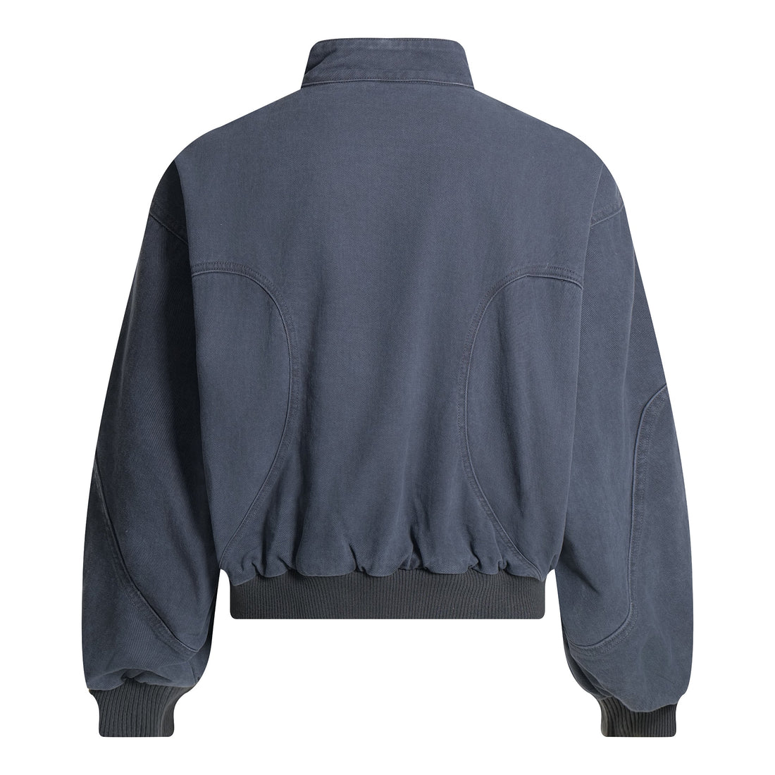 Omirad Washed Curved-Panel Bomber Jacket