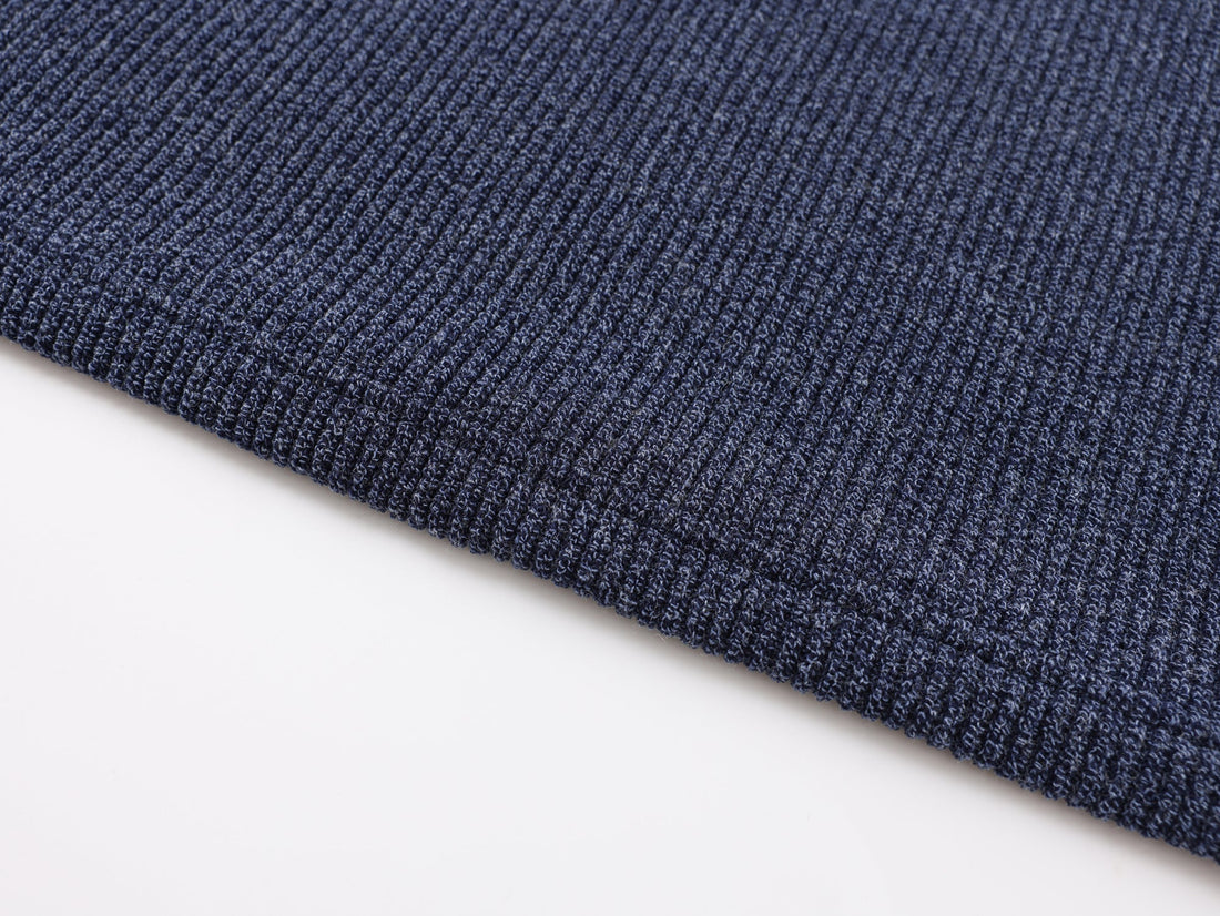 Omirad Ribbed Henley Long-Sleeve Tee