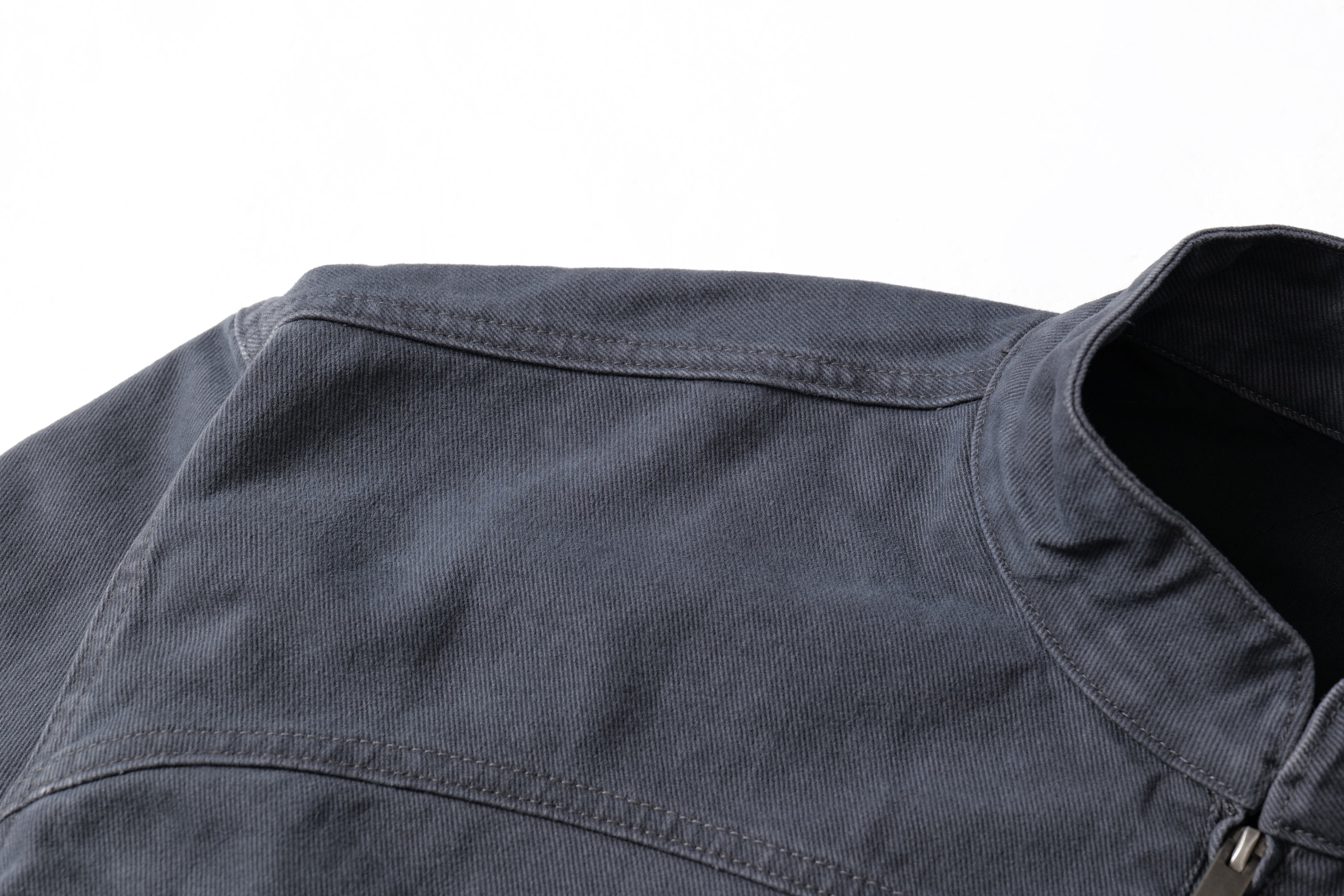 Omirad Washed Curved-Panel Bomber Jacket