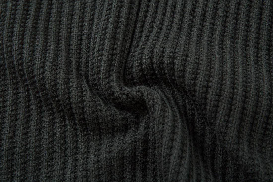 Omirad Minimalist Half-Zip Knit Sweater