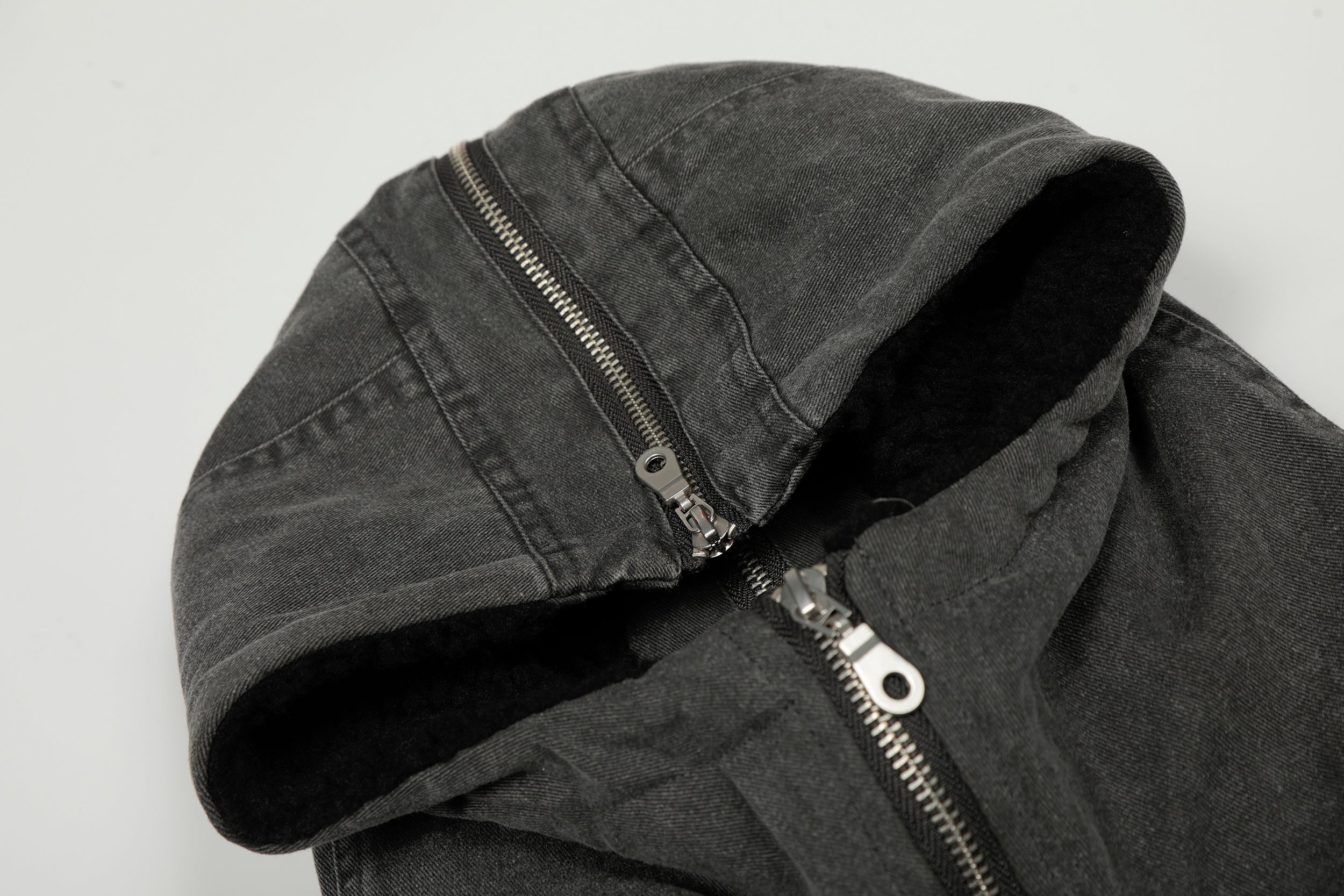 Omirad Washed Utility Hooded Jacket
