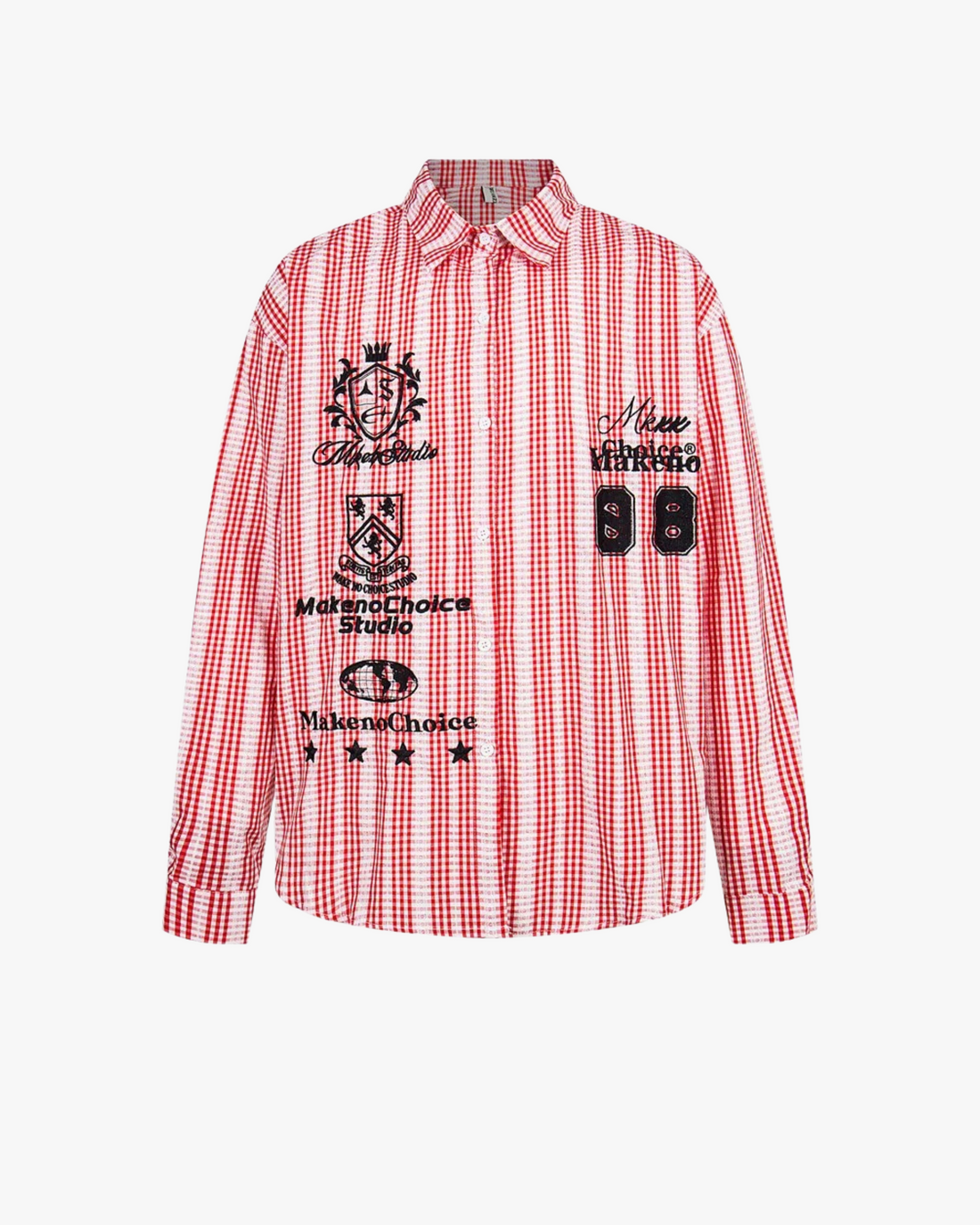 Oversized Crest Shirt