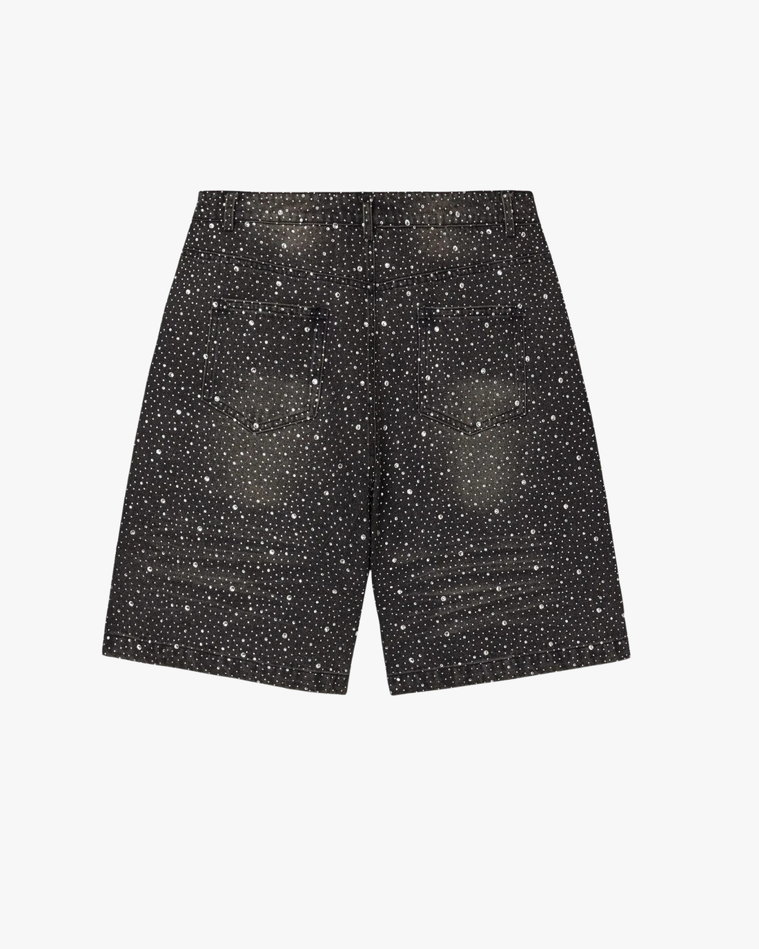 Starfall Crystals Denim Shorts