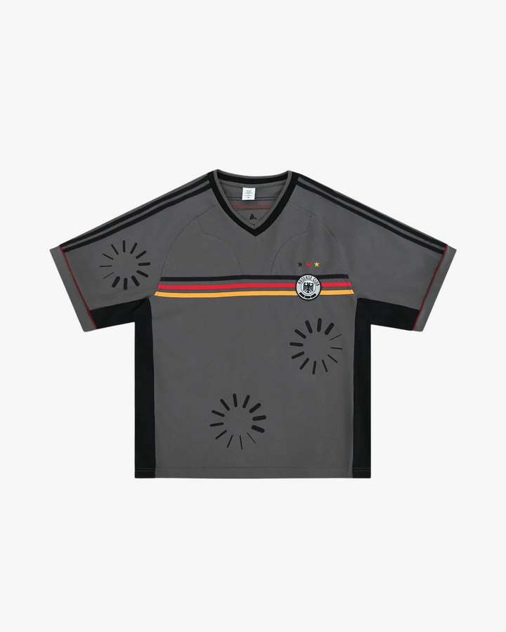 Structured T-Shirt gray