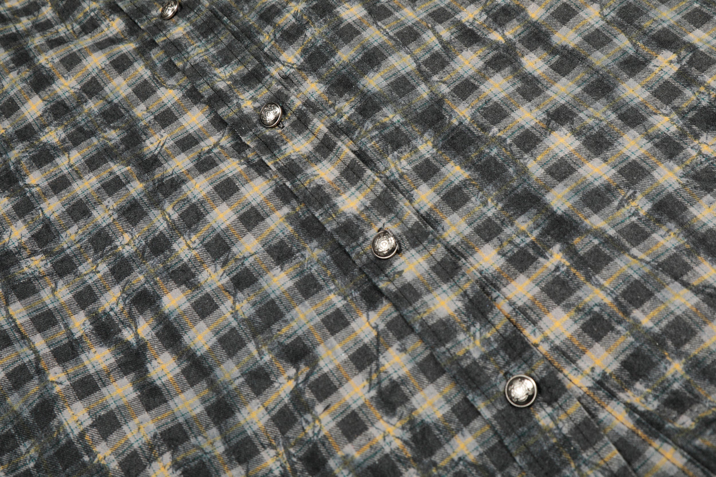 Omirad Vintage Plaid Button-Up Jacket