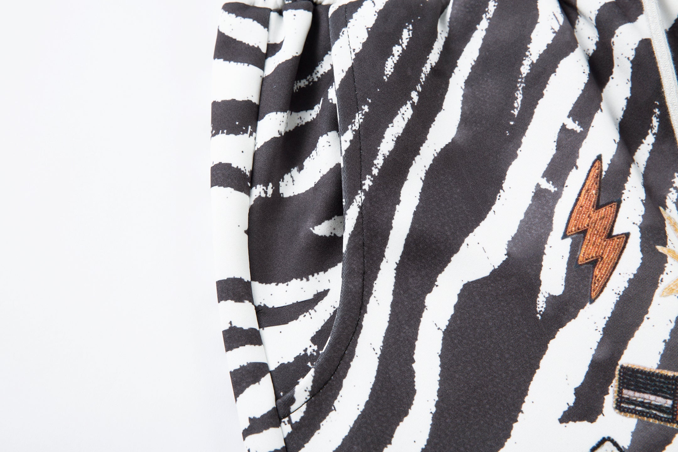 Omirad Zebra Patch Barrel Pants