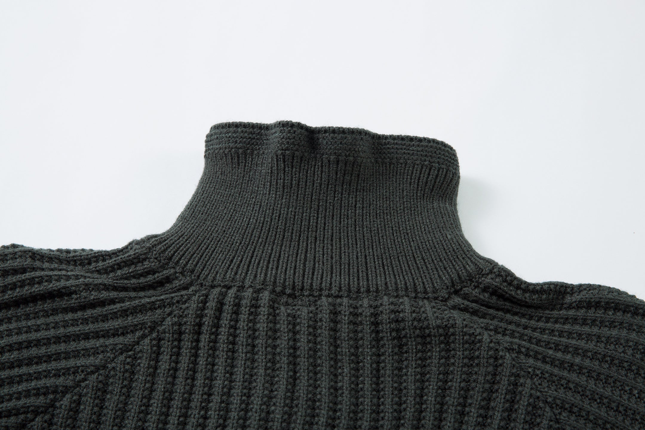 Omirad Minimalist Half-Zip Knit Sweater