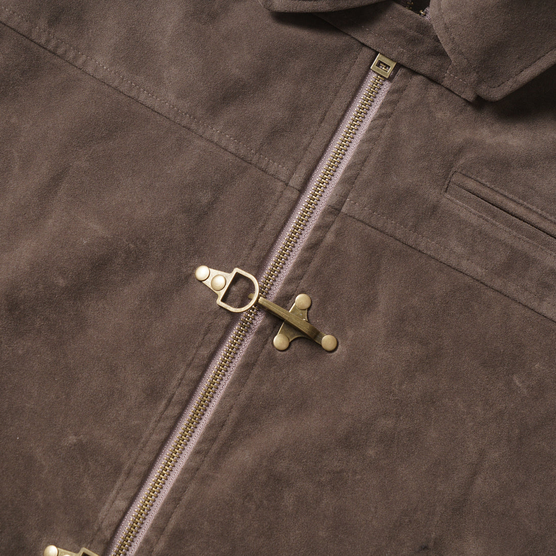 Omirad Vintage Toggle Zip Jacket