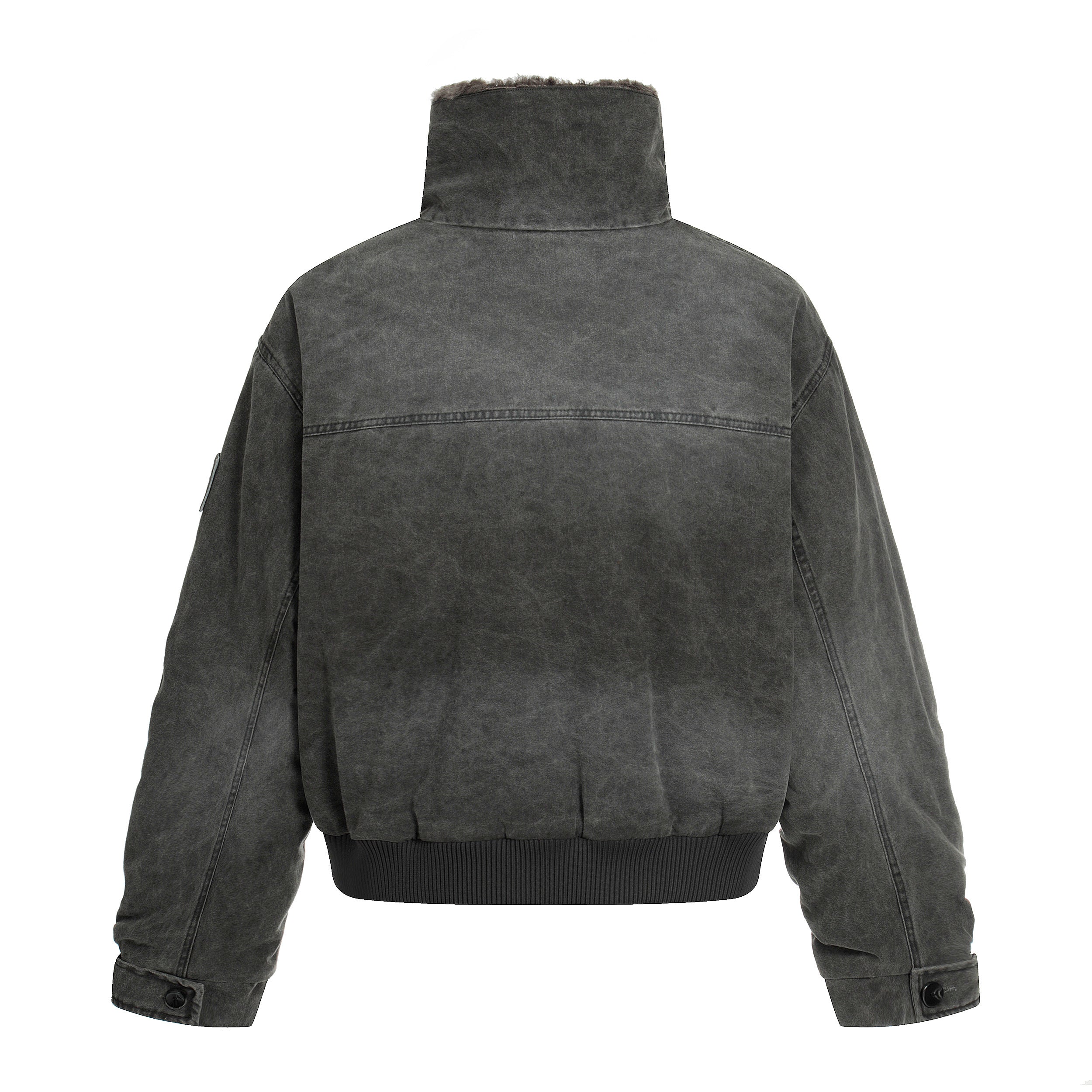 Omirad Washed Cotton Bomber Jacket