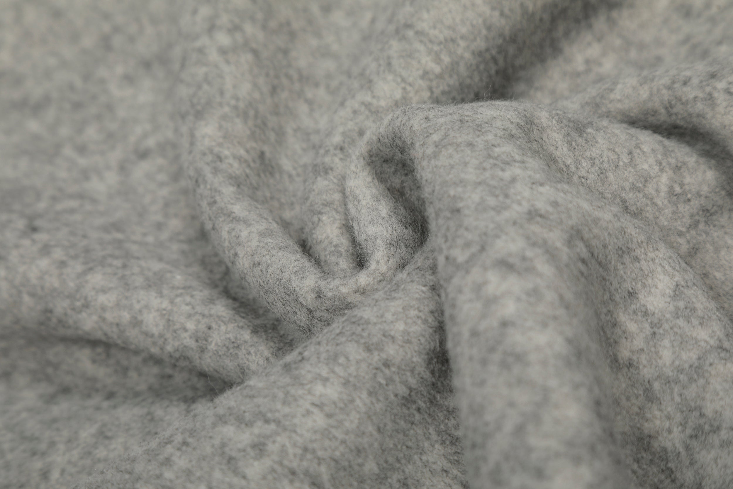 Omirad Wool Blend Fleece Hooded Bomber Jacket