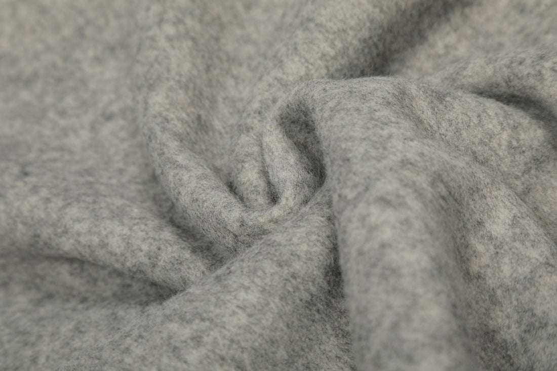 Omirad Wool Blend Fleece Hooded Bomber Jacket