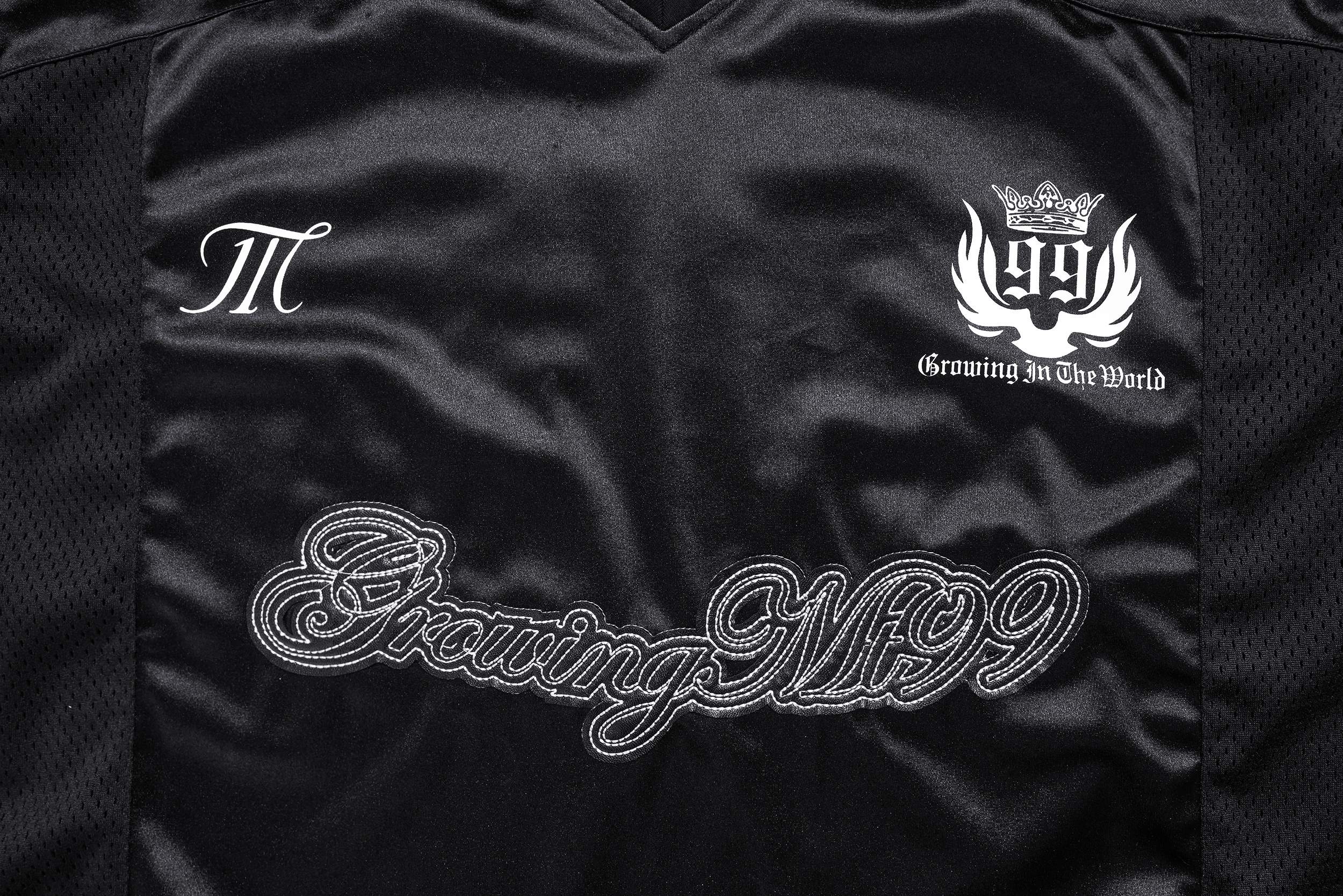 Omirad Studded Varsity Long Sleeve Jersey