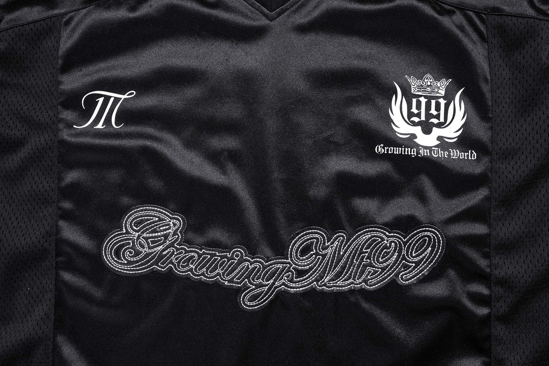 Omirad Studded Varsity Long Sleeve Jersey