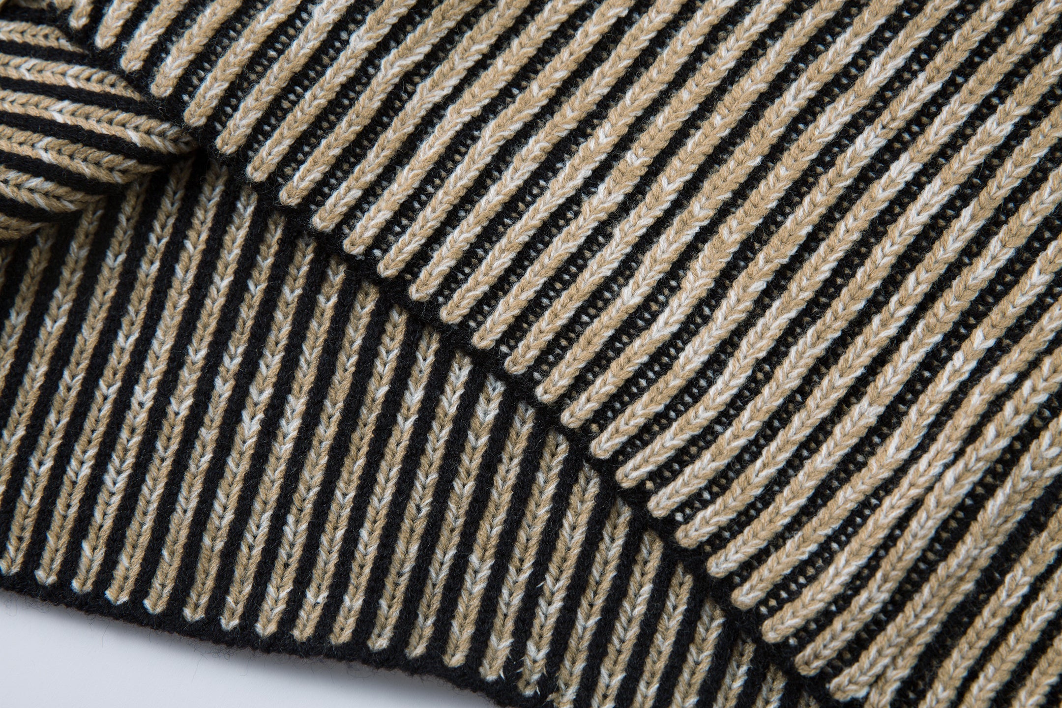 Omirad Striped Textured Zip Jacket