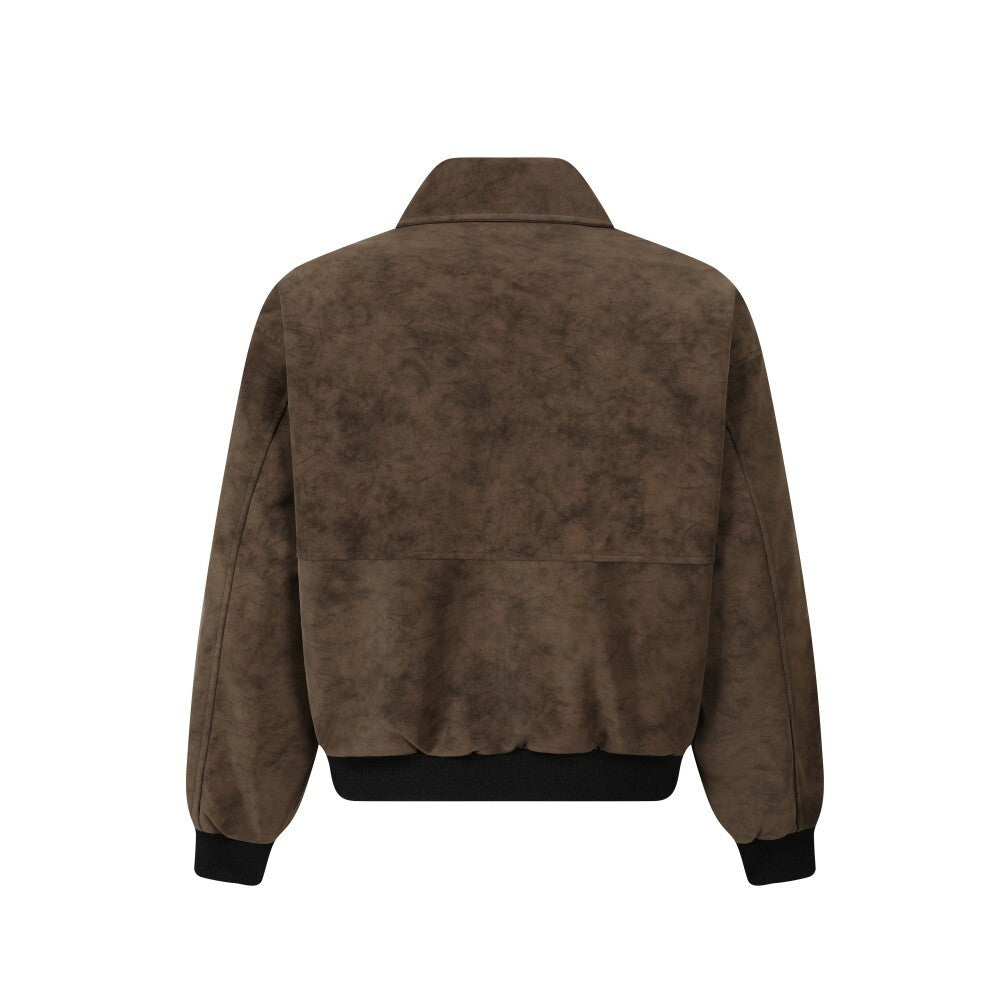 Omirad Vintage Suede Texture Jacket