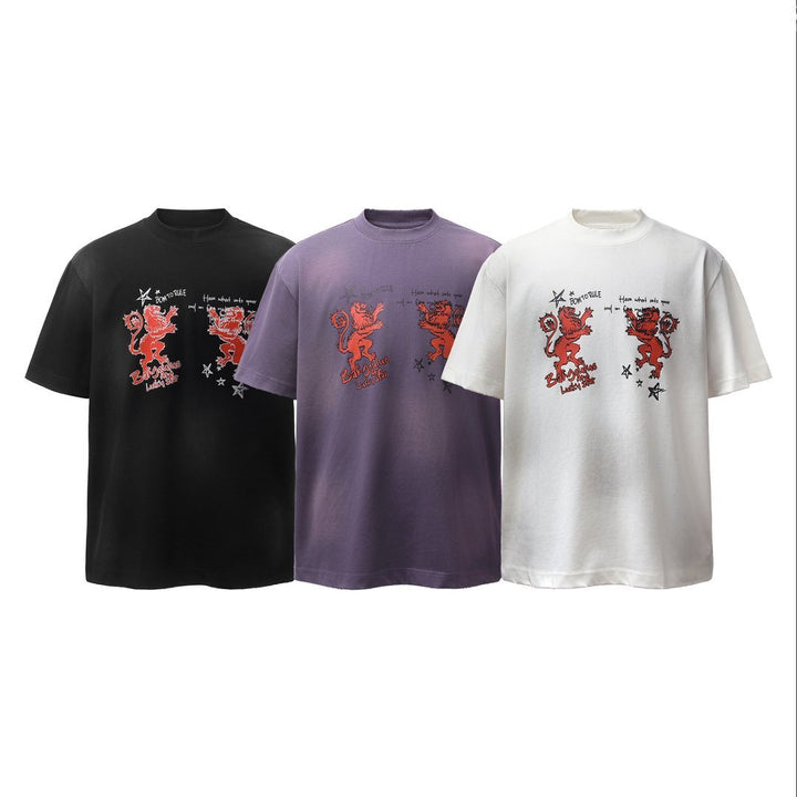 Omirad Vintage Crest Graphic T-Shirt