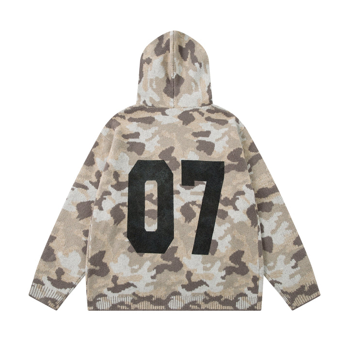 Omirad “07 Camo Knit Sweater”