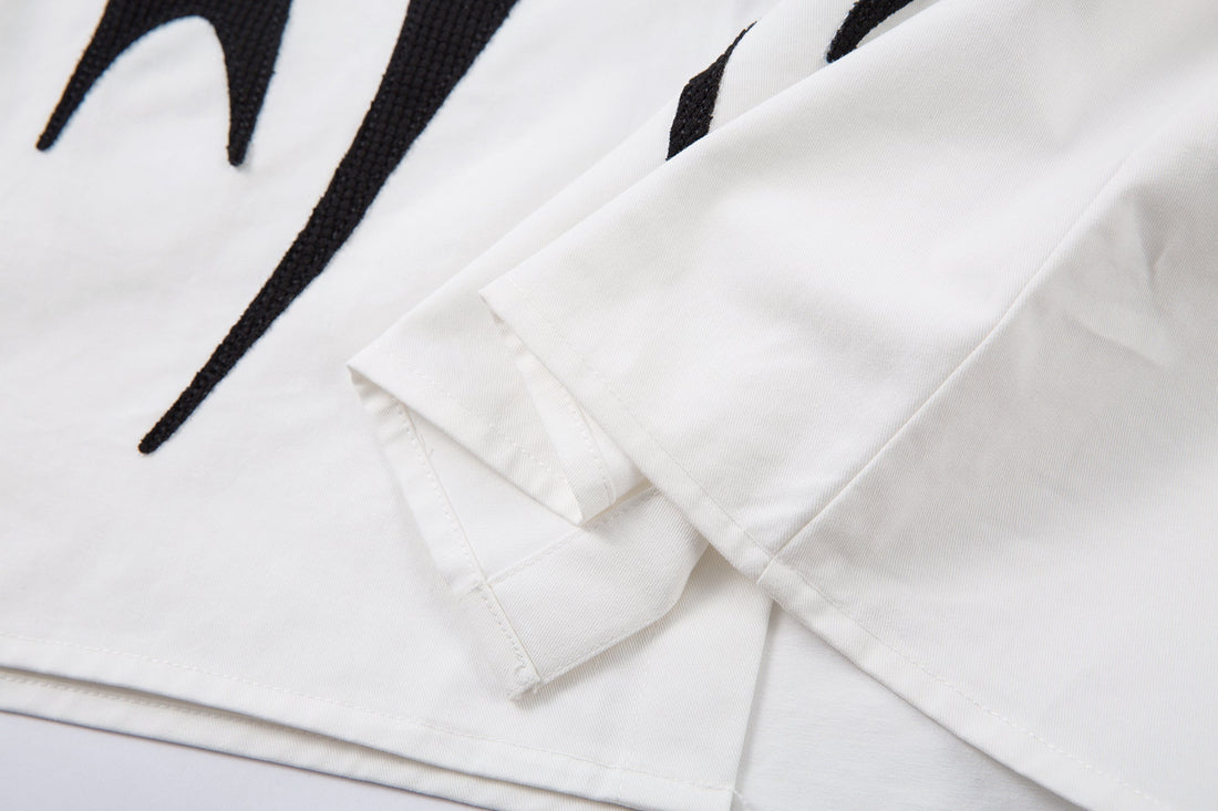 Omirad Tribal Flame Layered Shirt