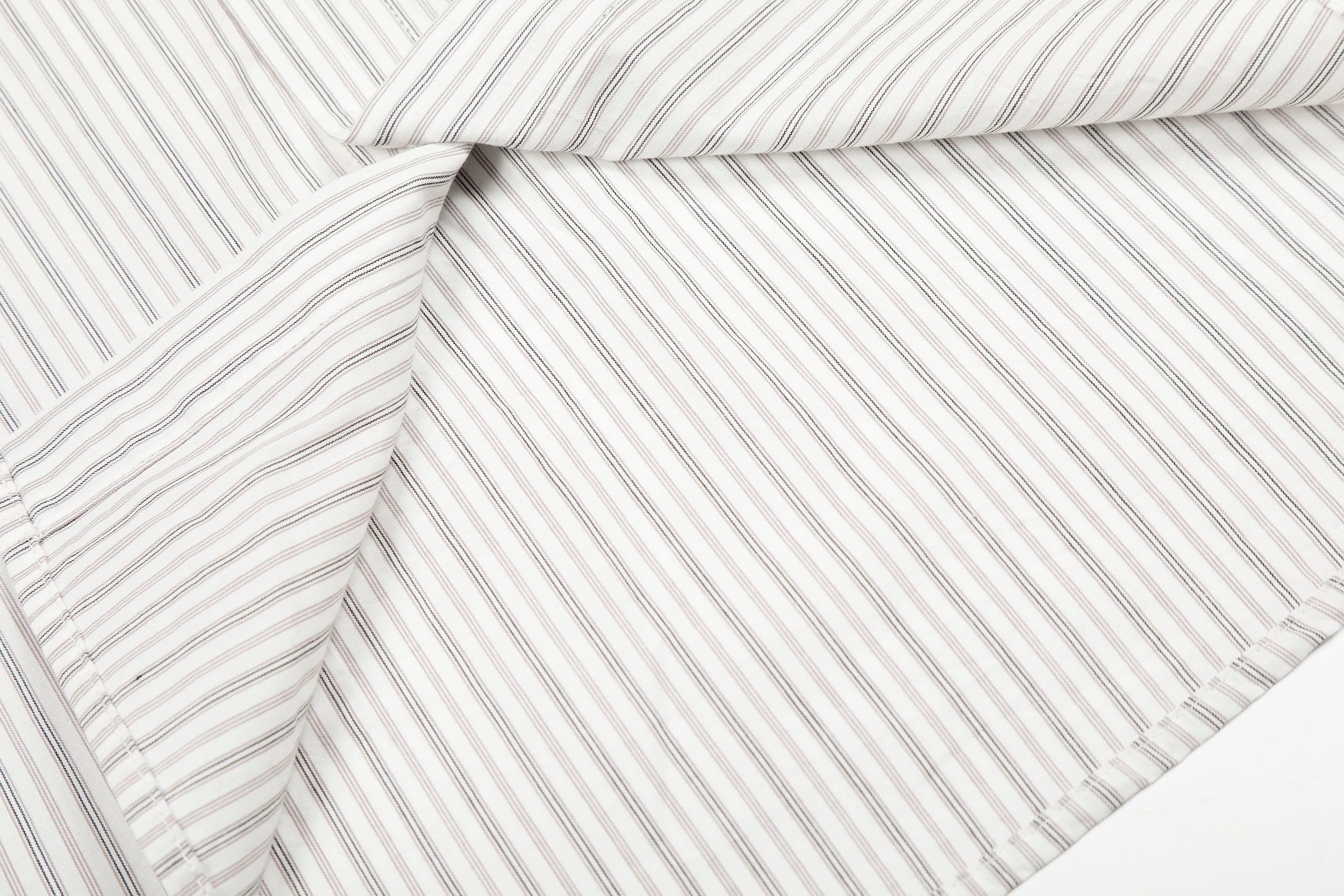 Omirad Striped Logo Button-Up Shirt