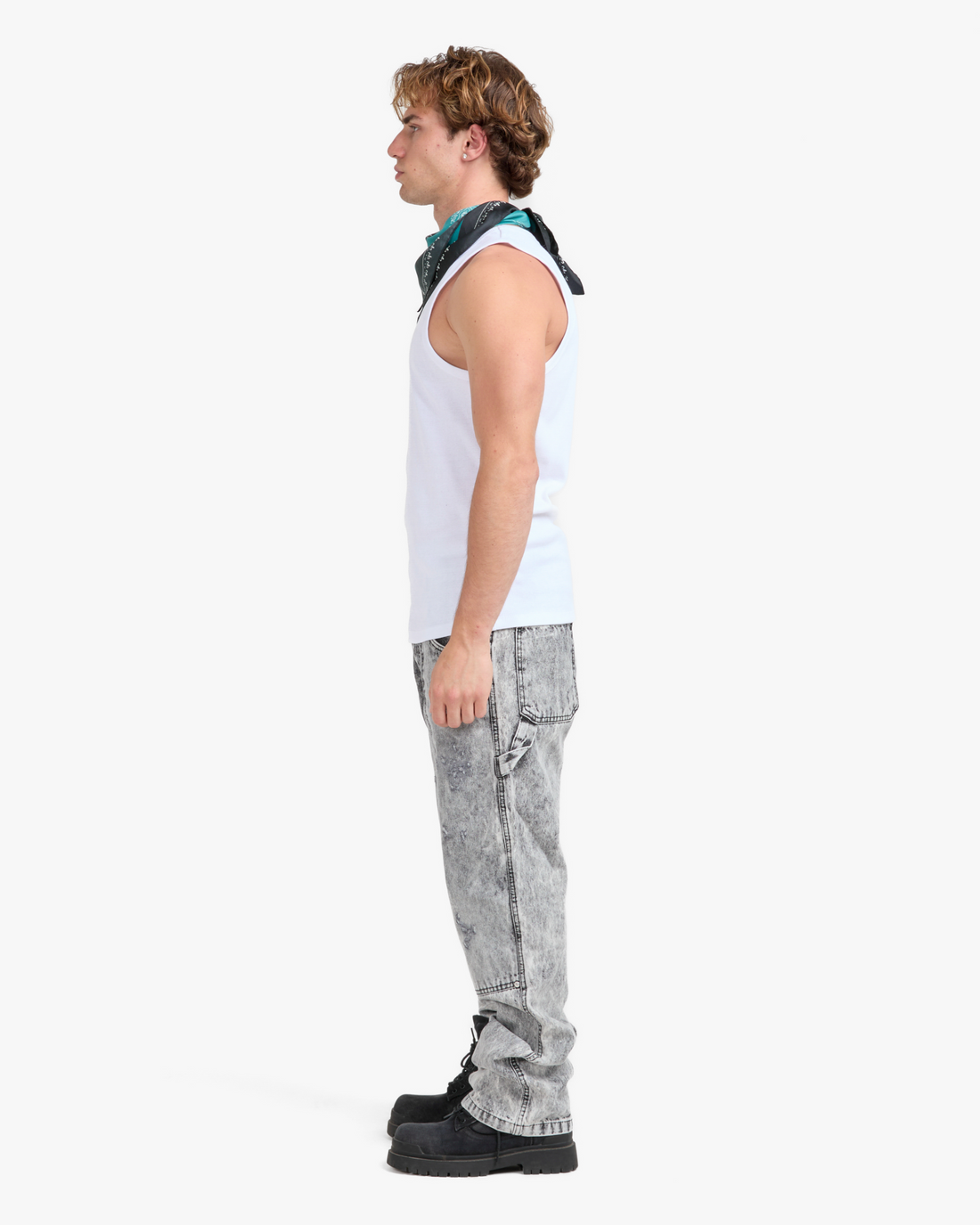 "FIELD UNIT" Grey Carpenter Pants