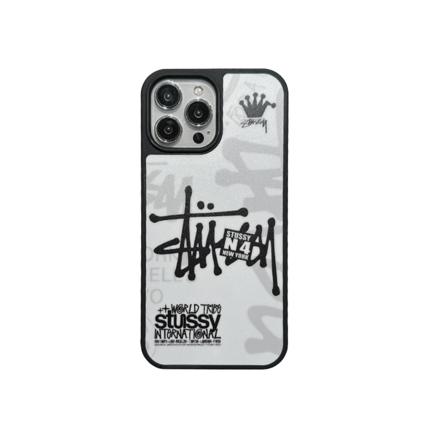 Graphic Phone Case | Black Graffiti