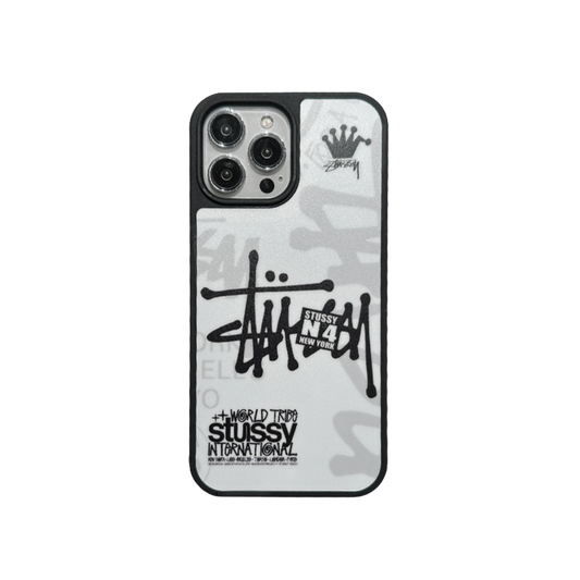 Graphic Phone Case | Black Graffiti