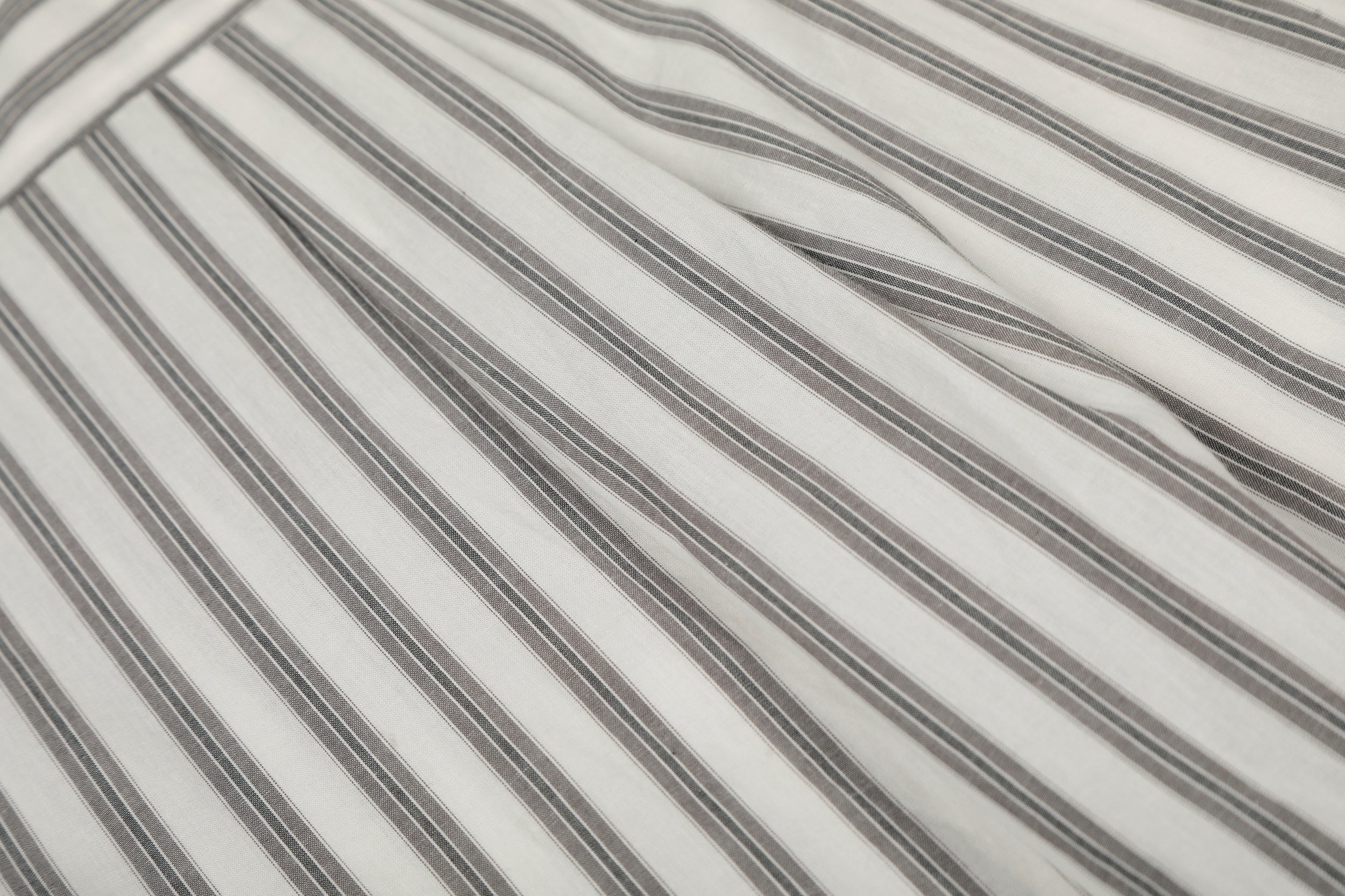 Omirad Striped Tie-Detail Button-Up Shirt