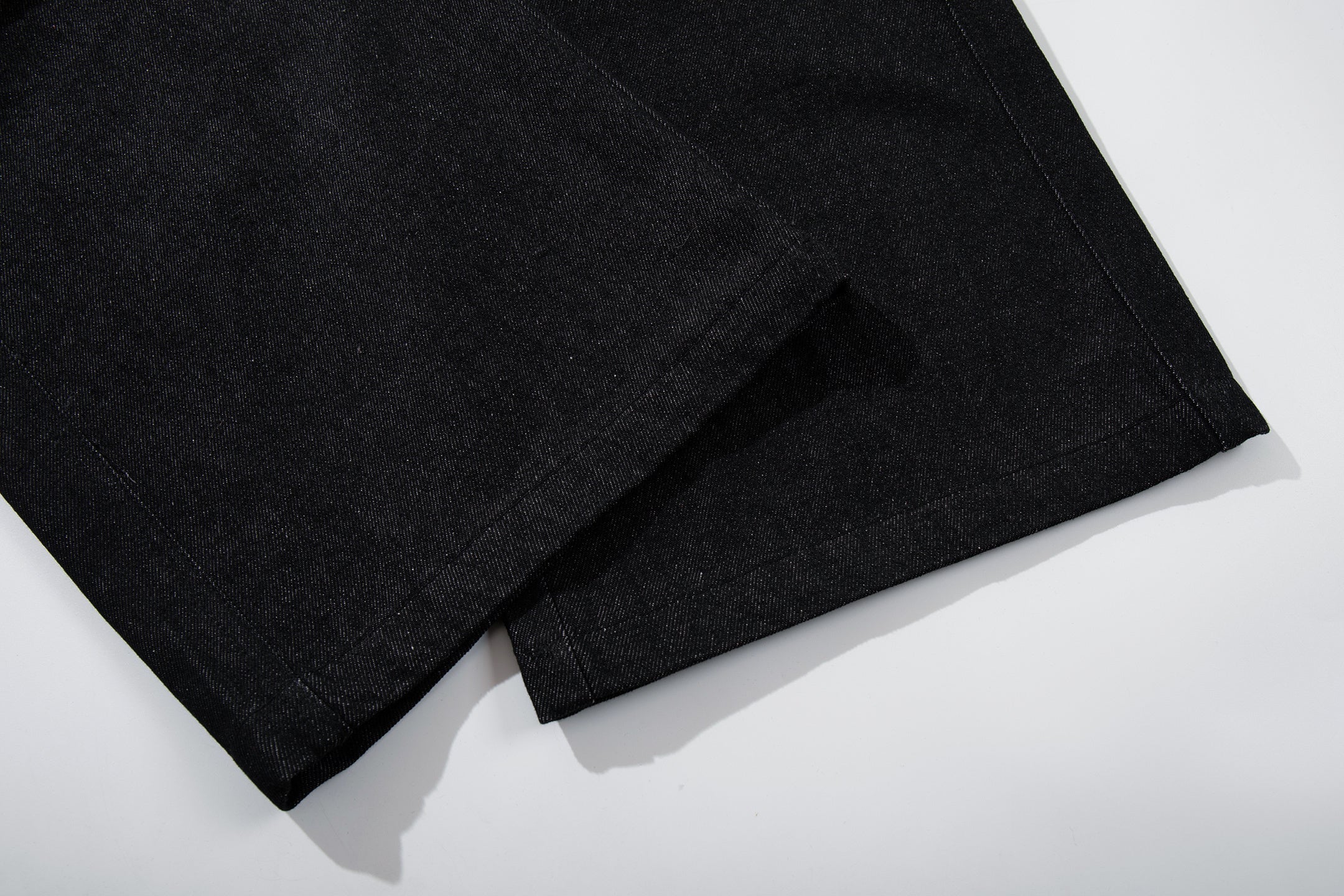 Omirad Wide Leg Button Fly Denim Pants