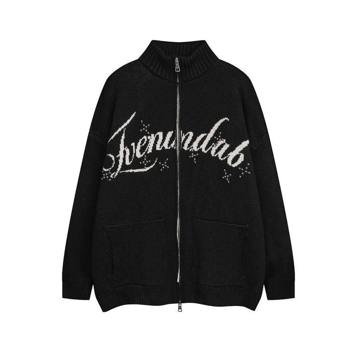 Omirad Eye Vision Knit Zip Cardigan