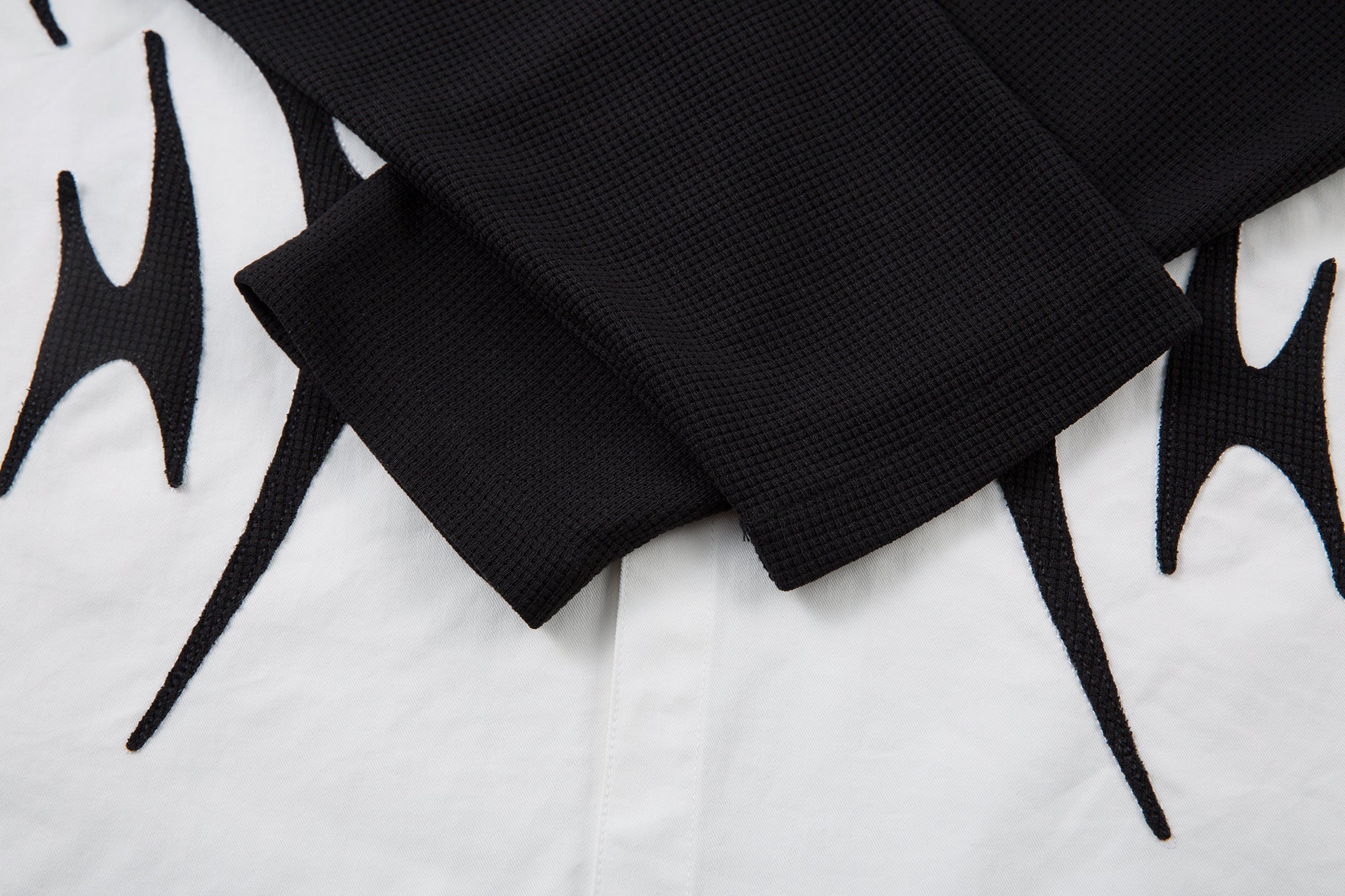 Omirad Tribal Flame Layered Shirt