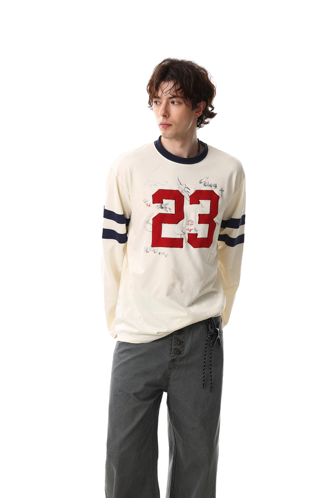 Omirad Vintage Graphic Long Sleeve Tee