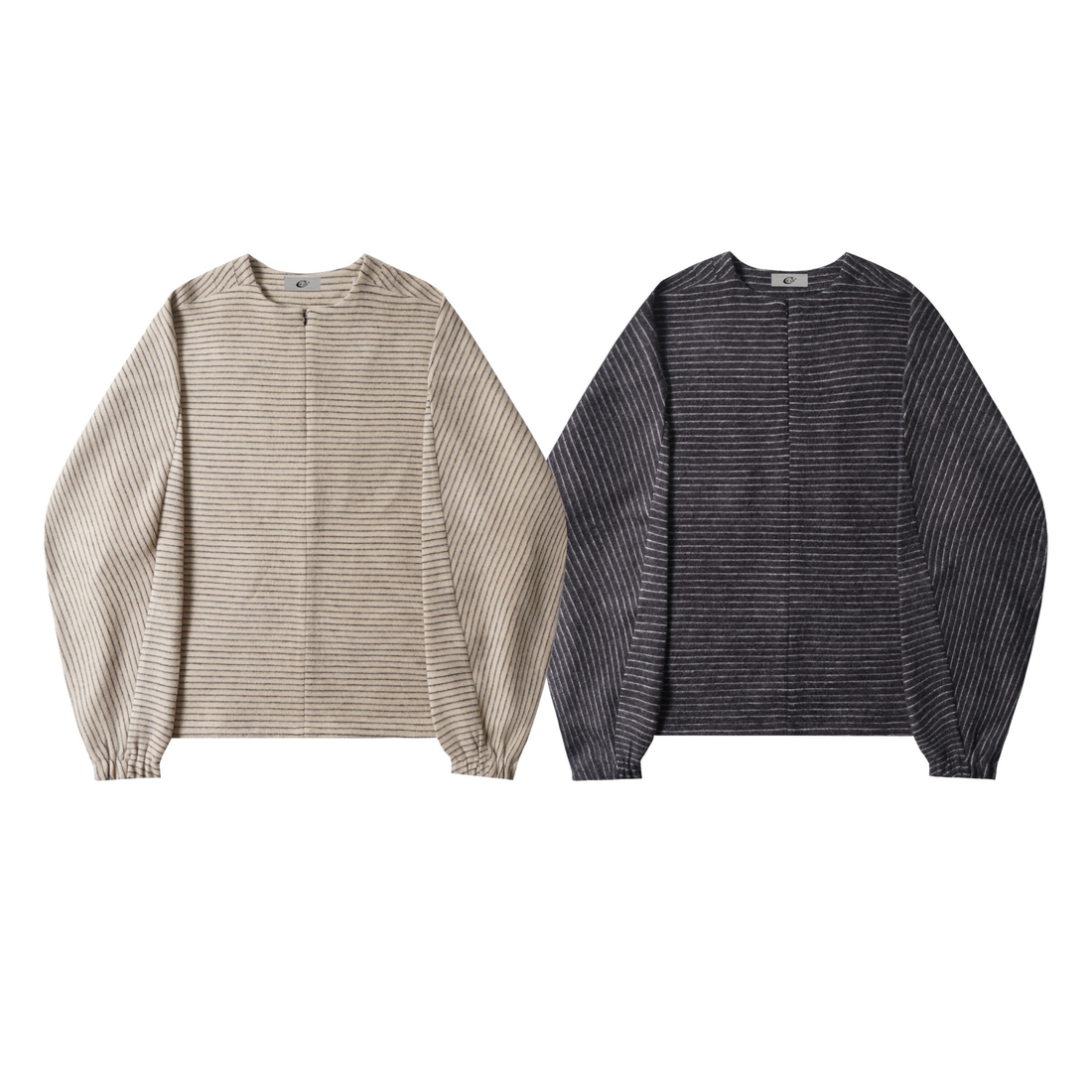 Omirad Striped Loose Long Sleeve Shirt