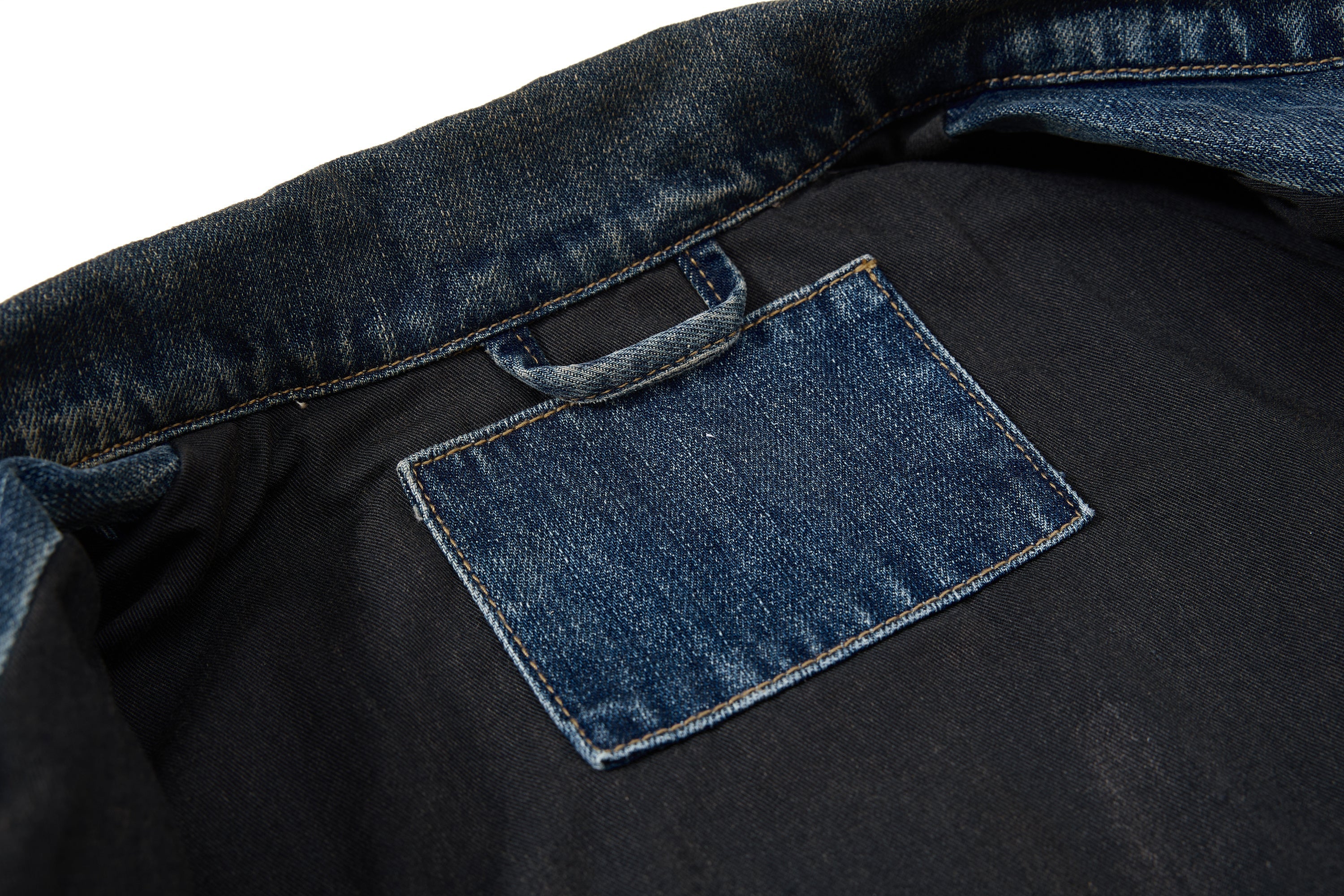 Omirad Vintage Distressed Denim Jacket