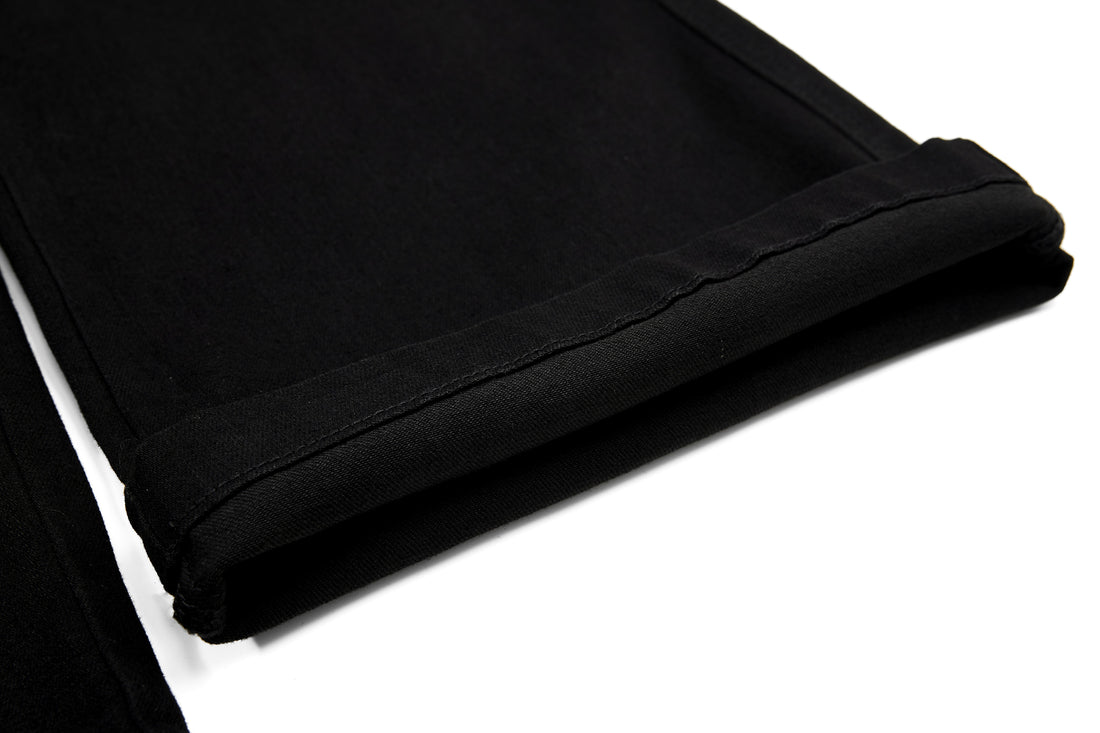 Omirad Zipper Detail Flared Pants