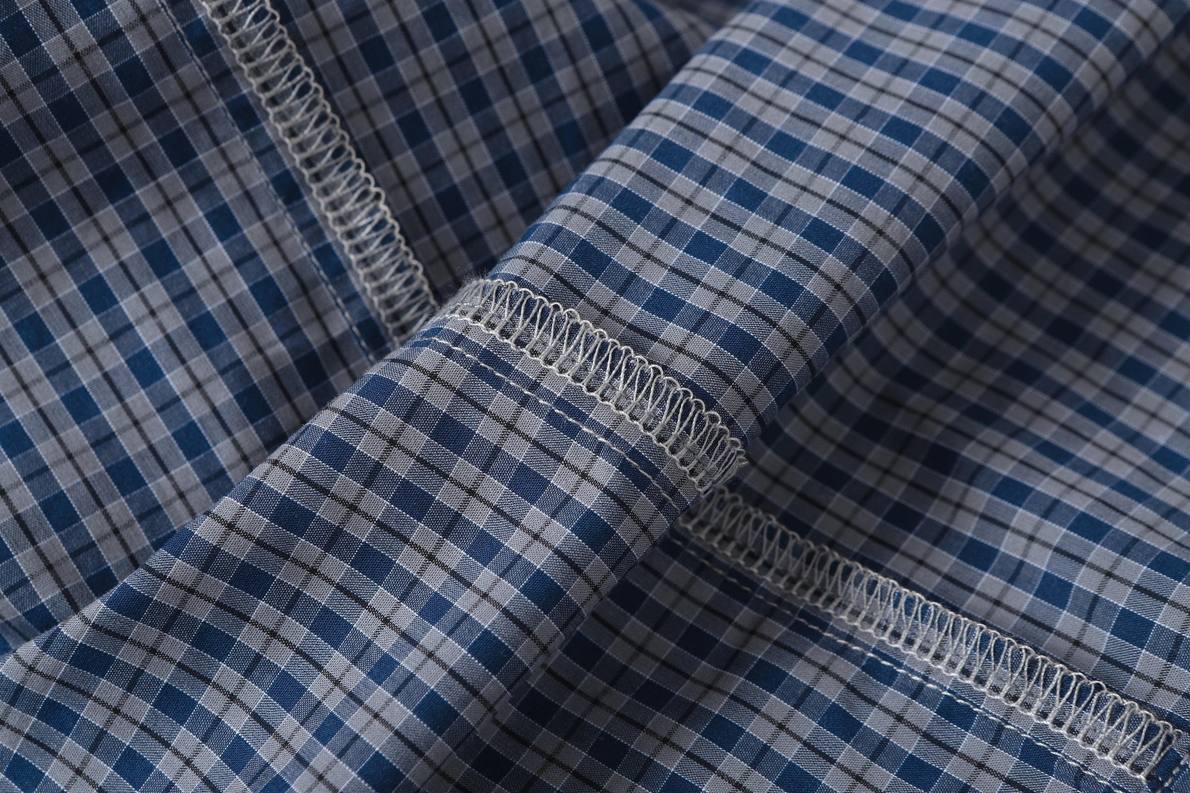 Omirad Patchwork Graphic Plaid Shirt