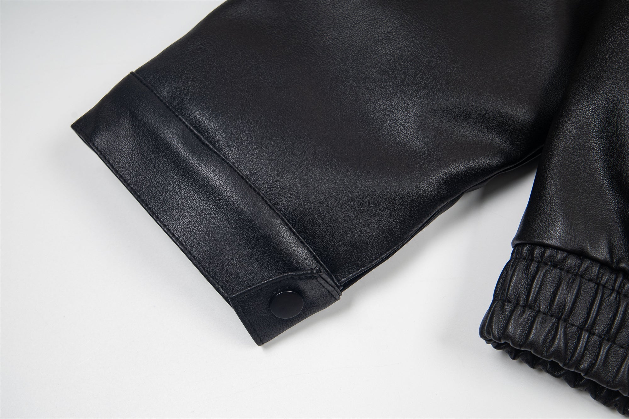 Omirad Vintage Lettering PU Jacket