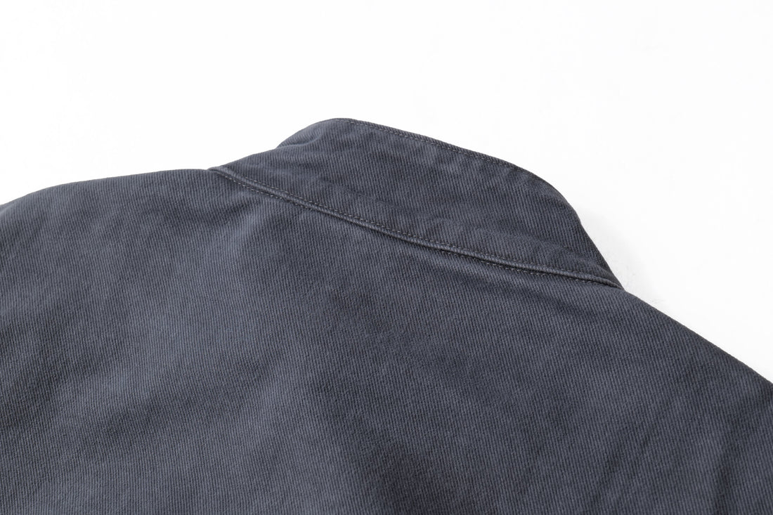 Omirad Washed Curved-Panel Bomber Jacket