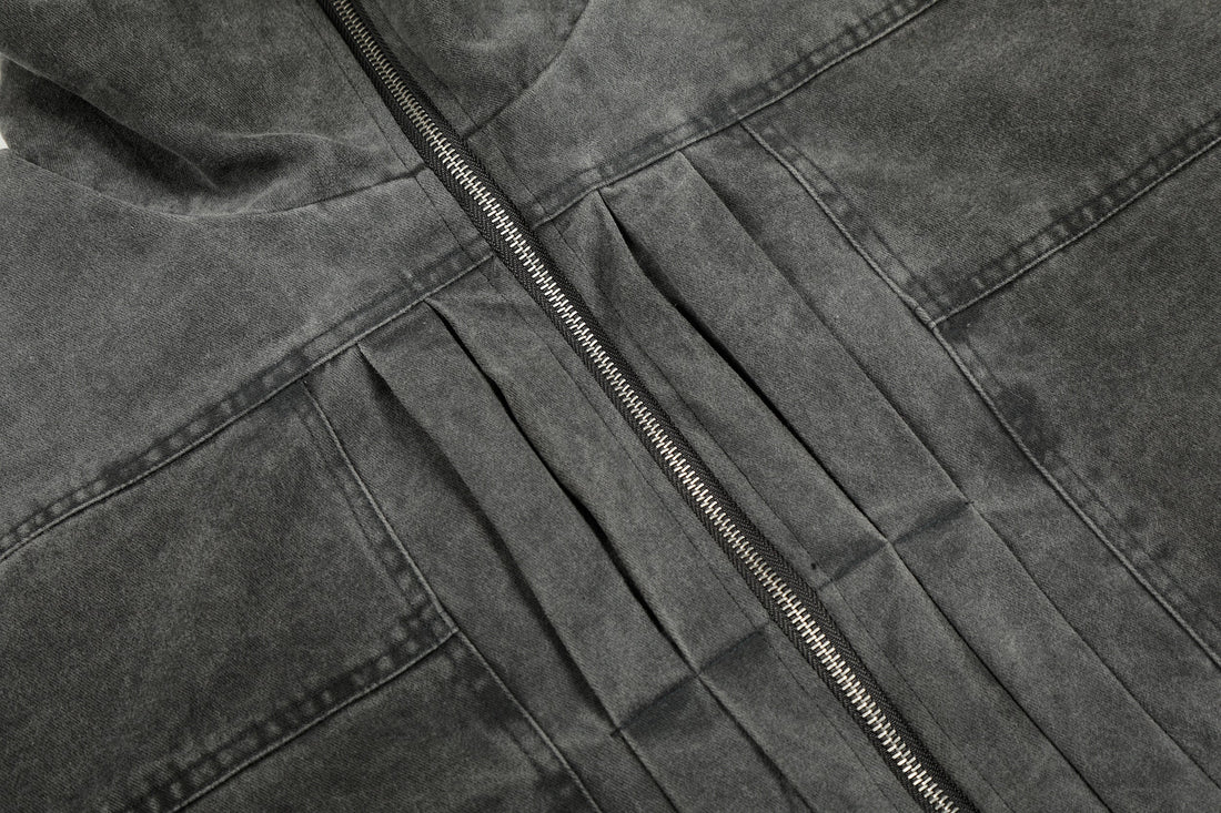 Omirad Washed Cotton Bomber Jacket