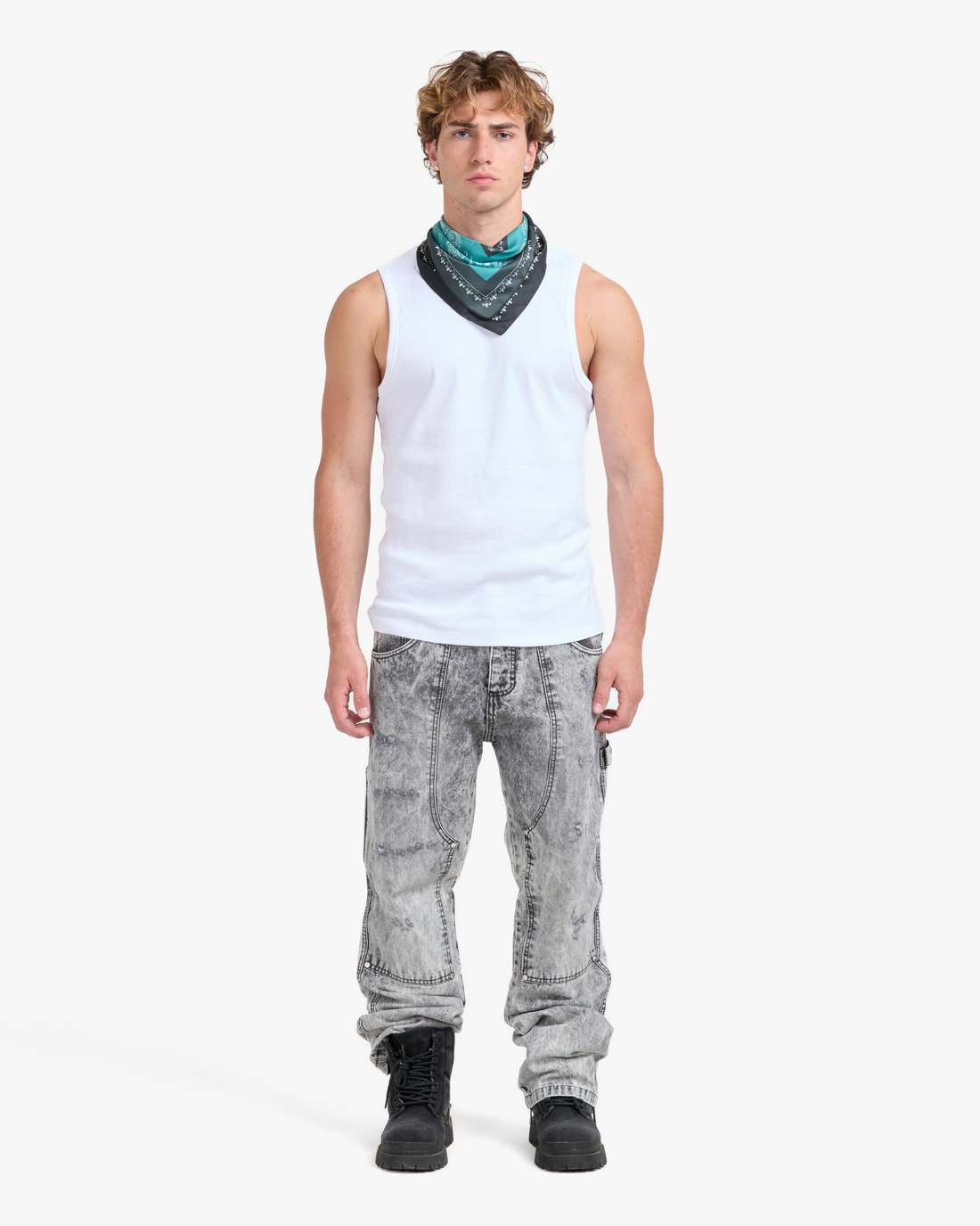 "FIELD UNIT" Grey Carpenter Pants