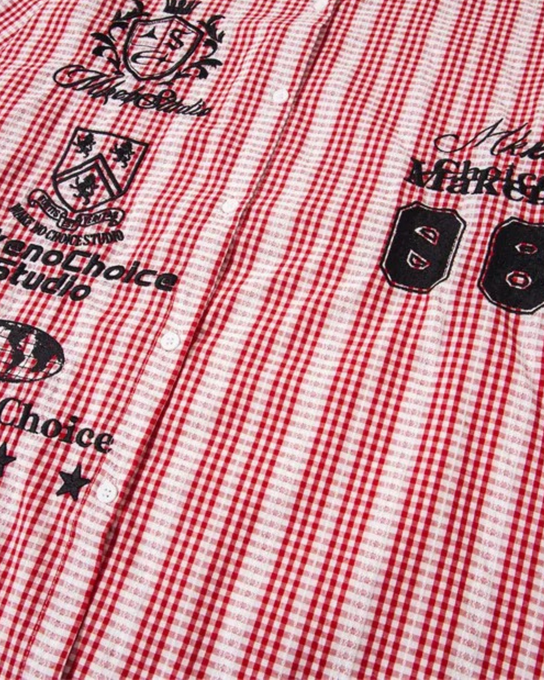 Oversized Crest Shirt