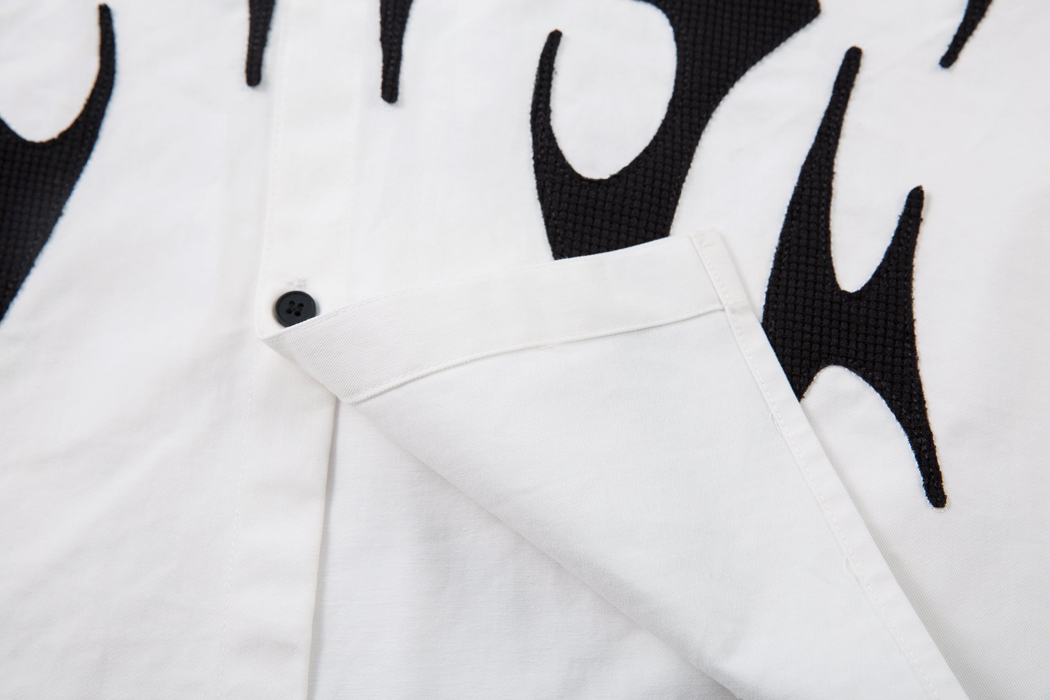 Omirad Tribal Flame Layered Shirt