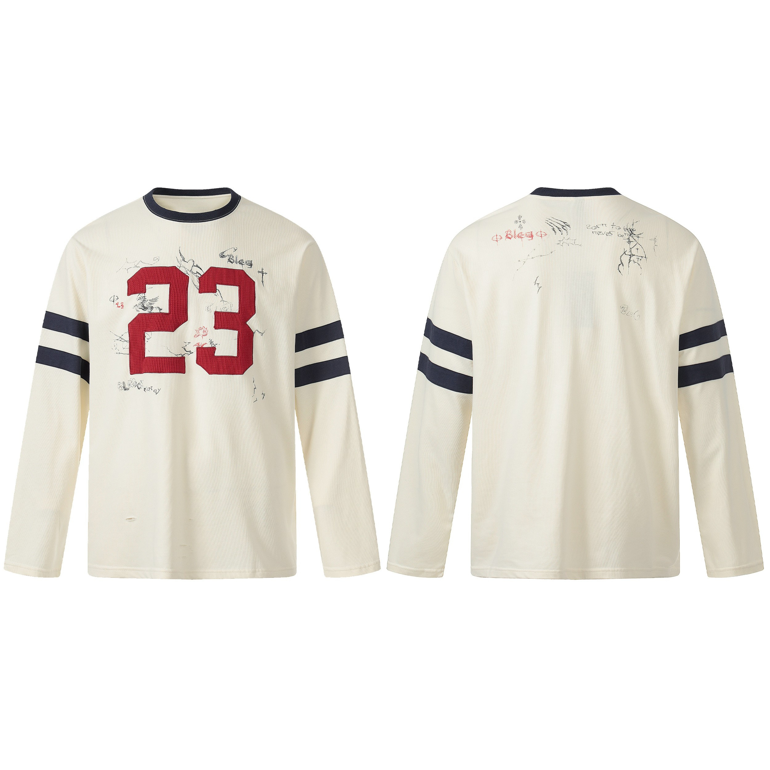 Omirad Vintage Graphic Long Sleeve Tee