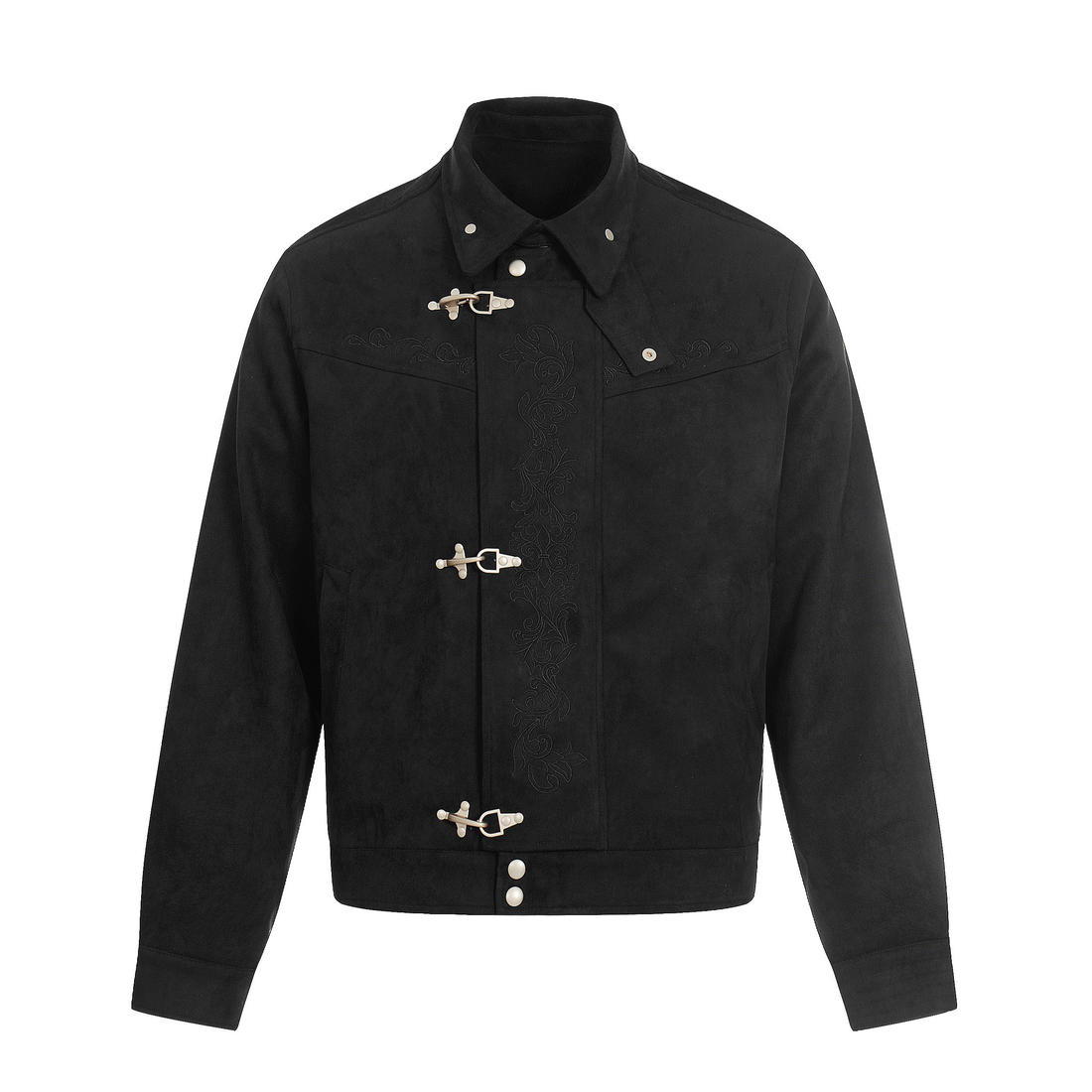 Omirad Toggle-Closure Embroidered Jacket