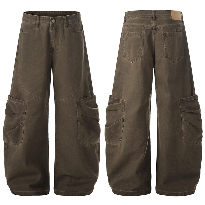 Omirad Washed Utility Cargo Pants*